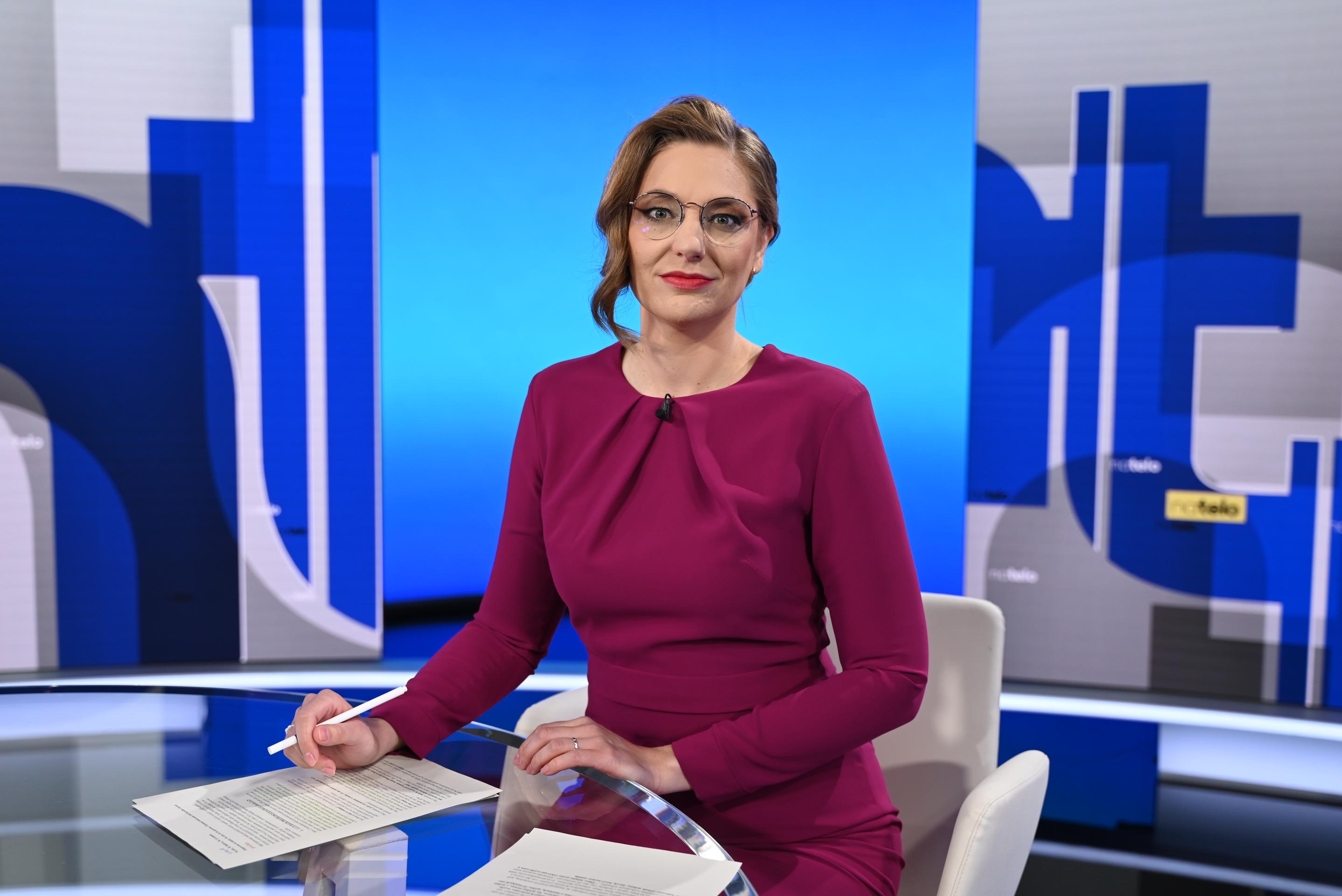 Moderátorka relácie Na telo Karolína Lacová