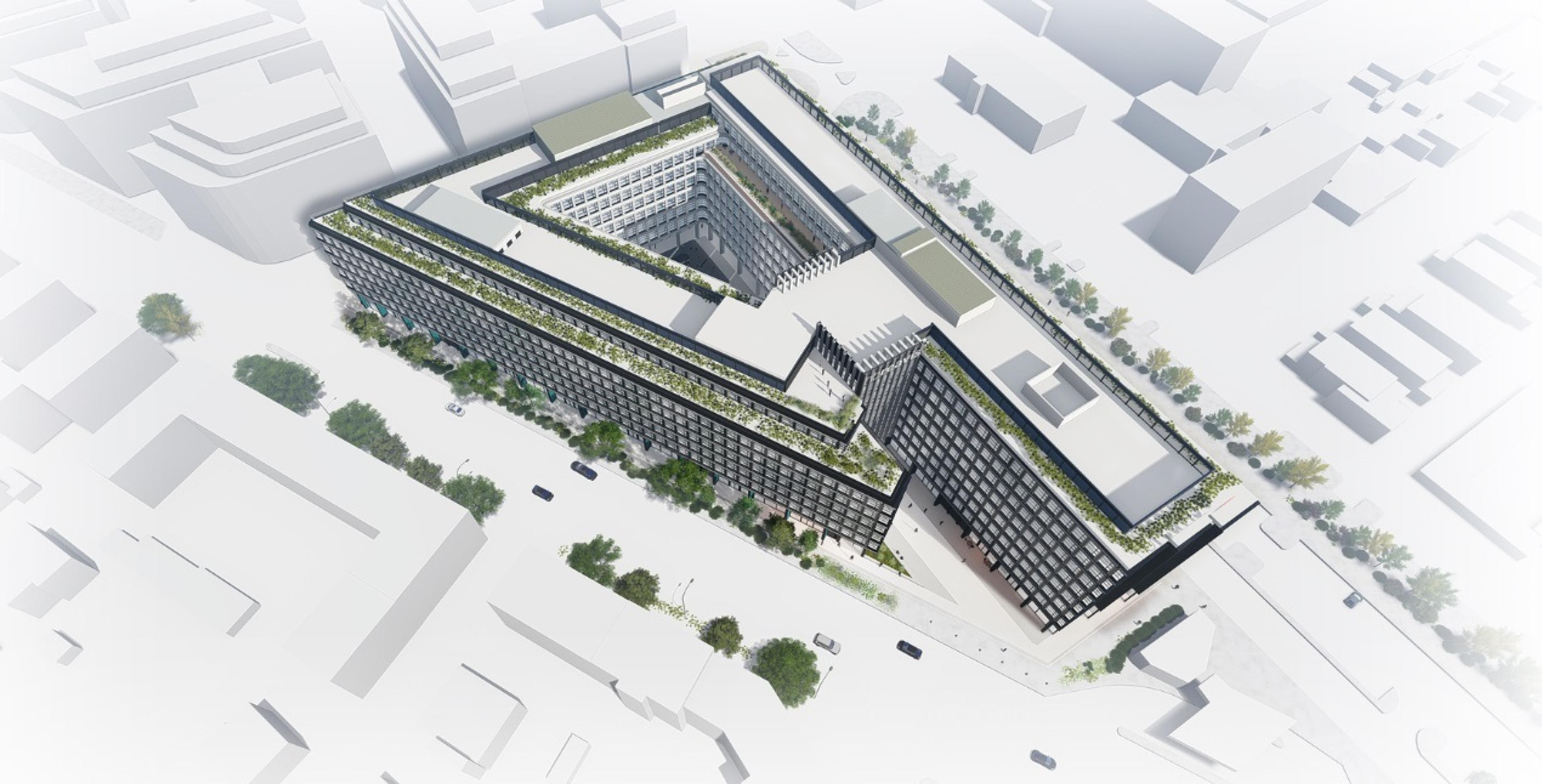 Nové Apollo centrum.