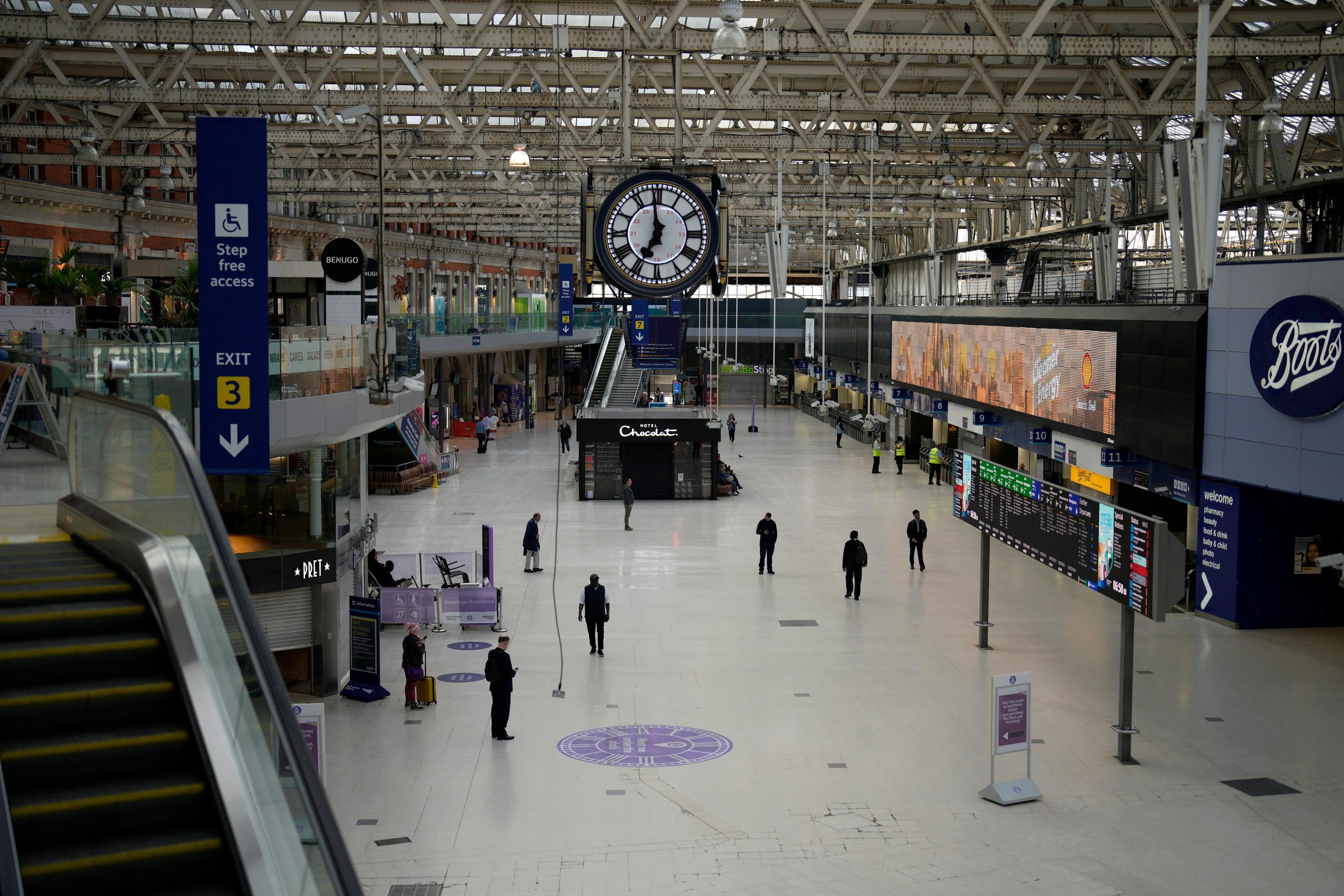 Štrajk železničiarov v Británii