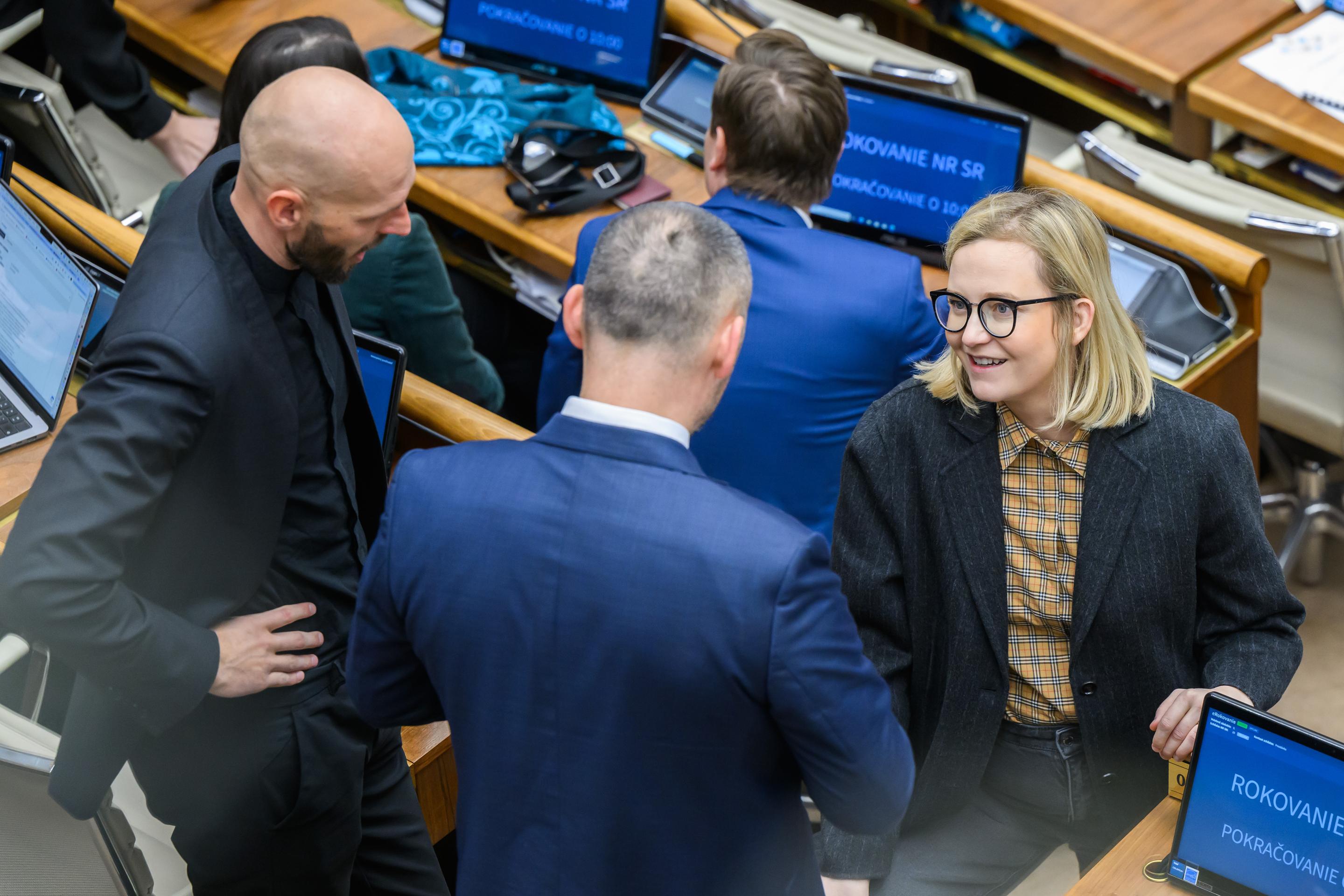 Schôdza Národnej rady SR.