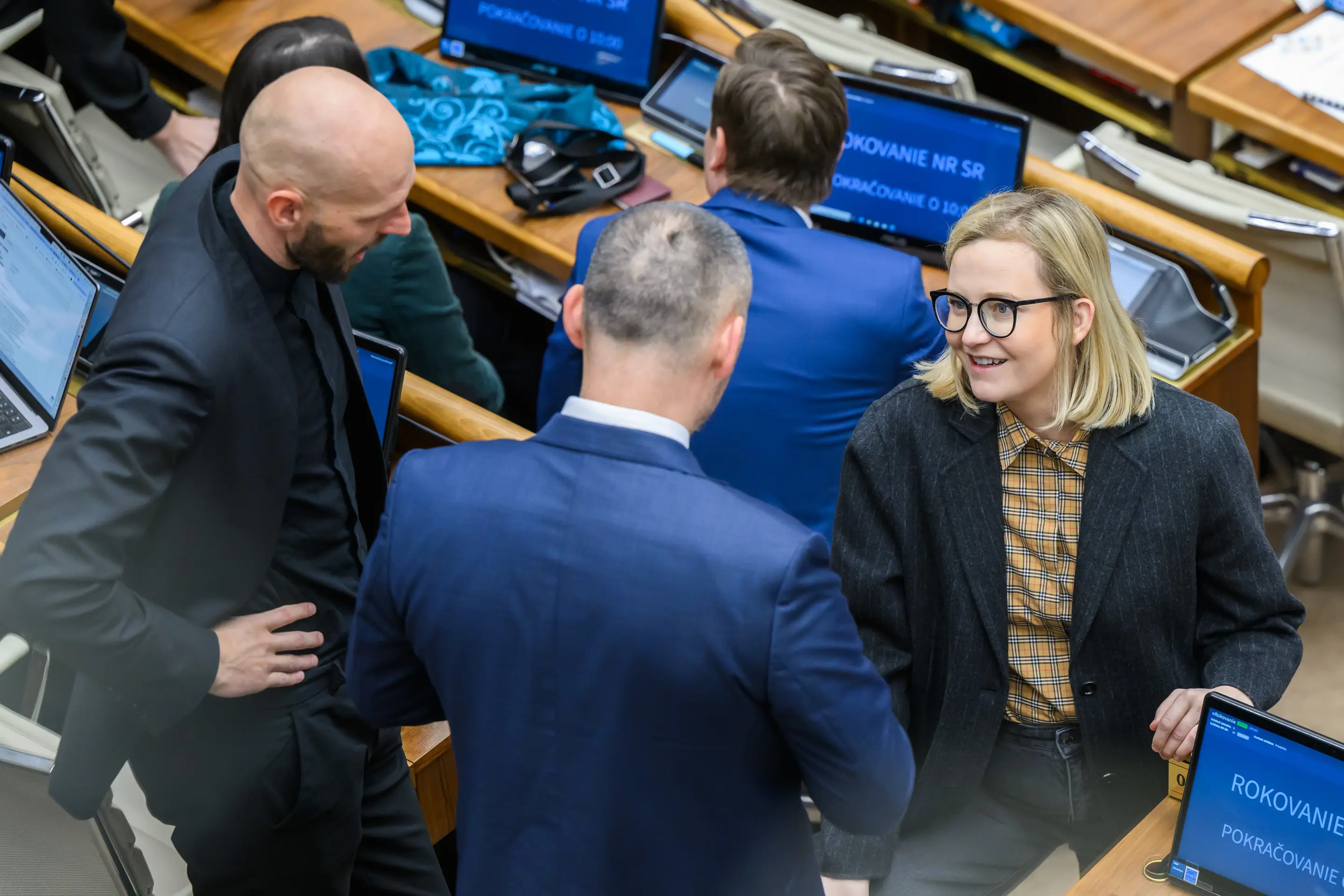 Schôdza Národnej rady SR.