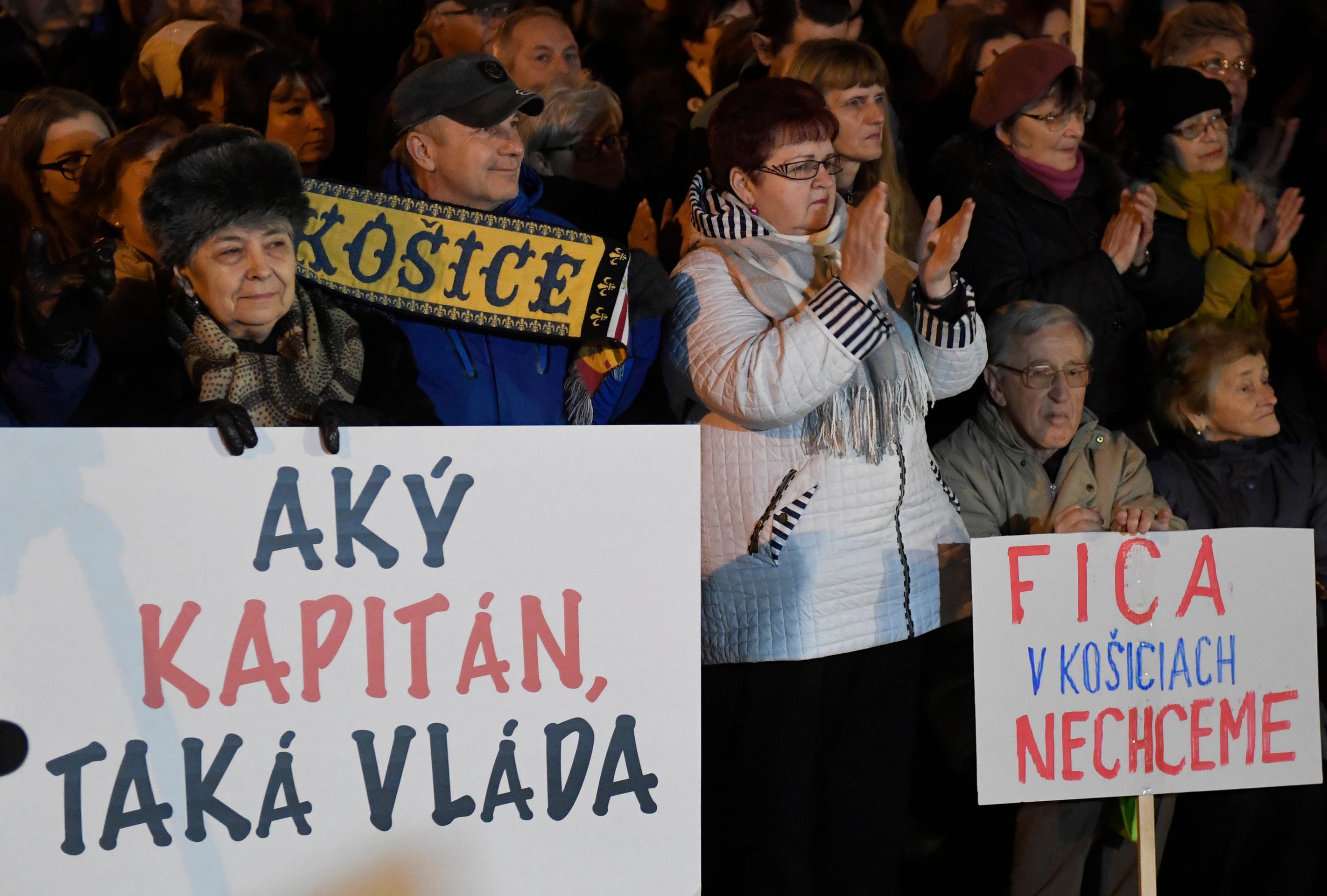 Protestné pochody Za slušné Slovensko naprieč Slovenskom