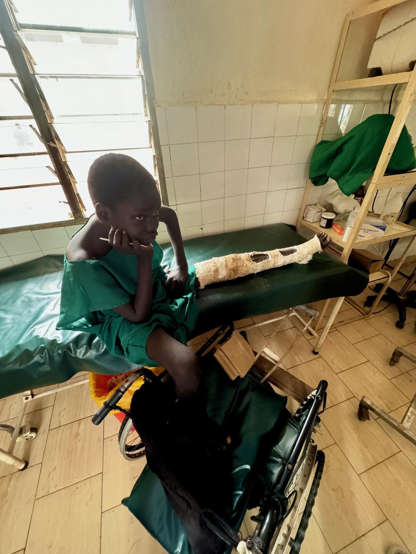 Nemocnica v Mapuordit.