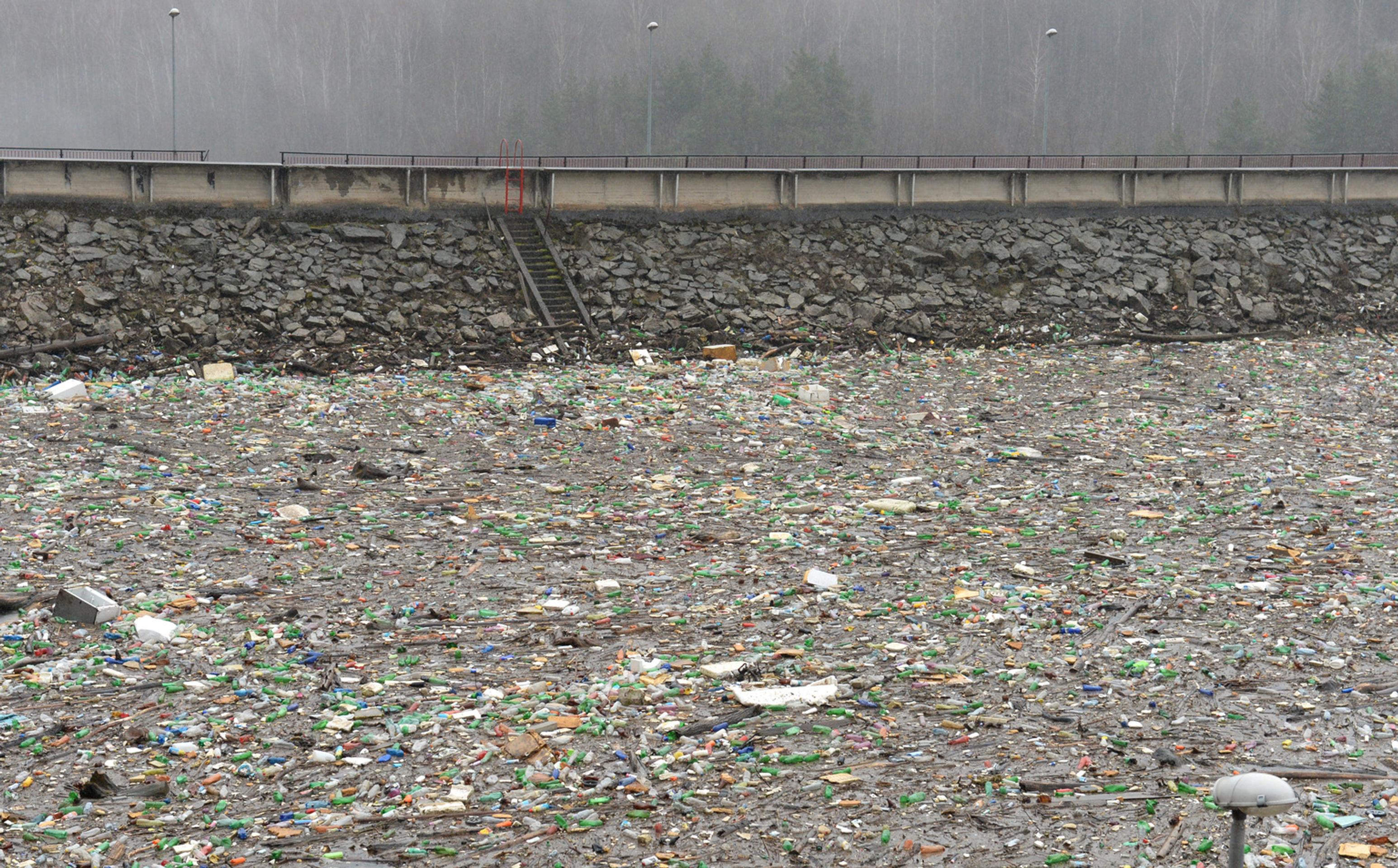 Vodná nádrž Ružín.