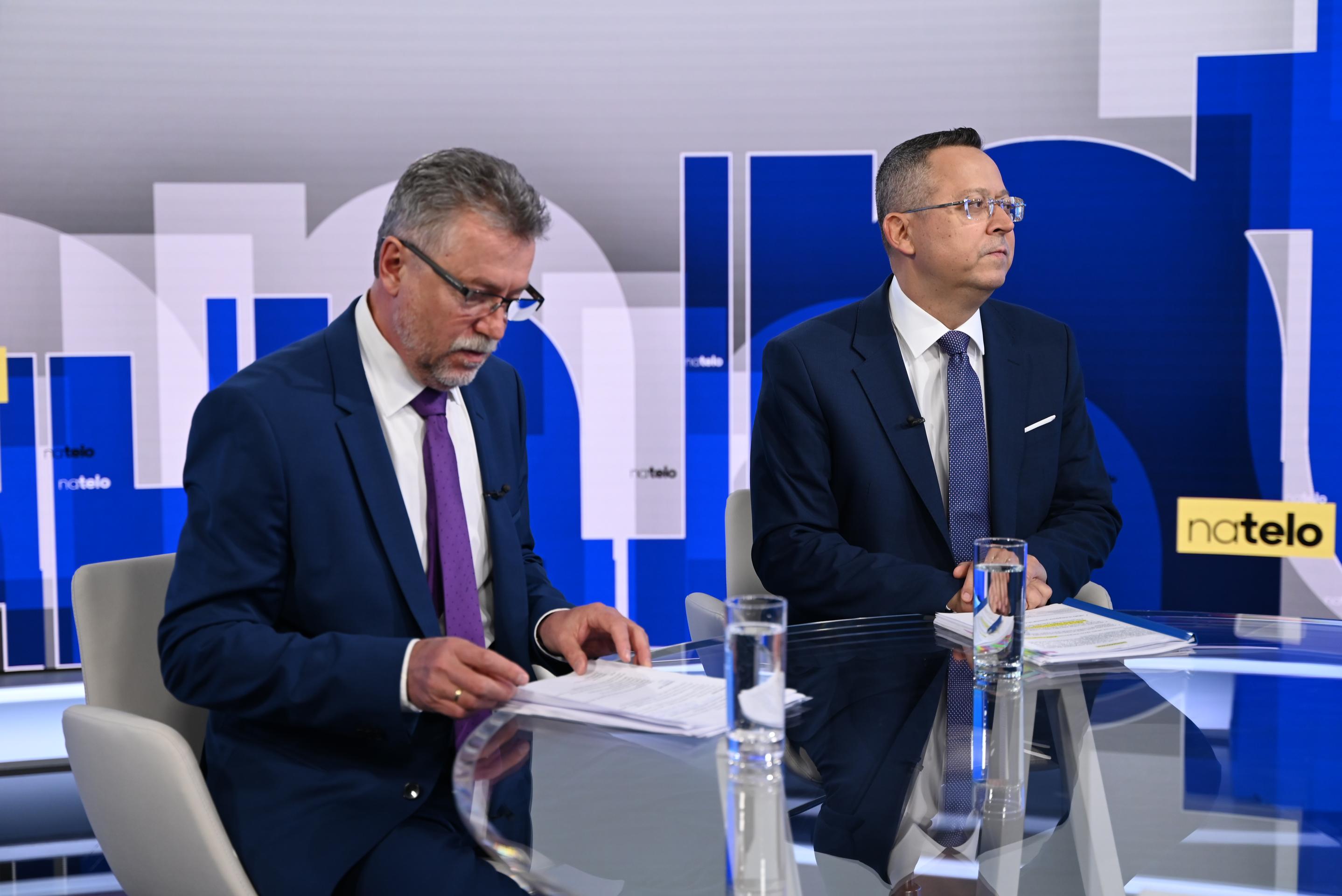 Hosťami relácie Na telo boli Ladislav Kamenický a Jozef Hajko