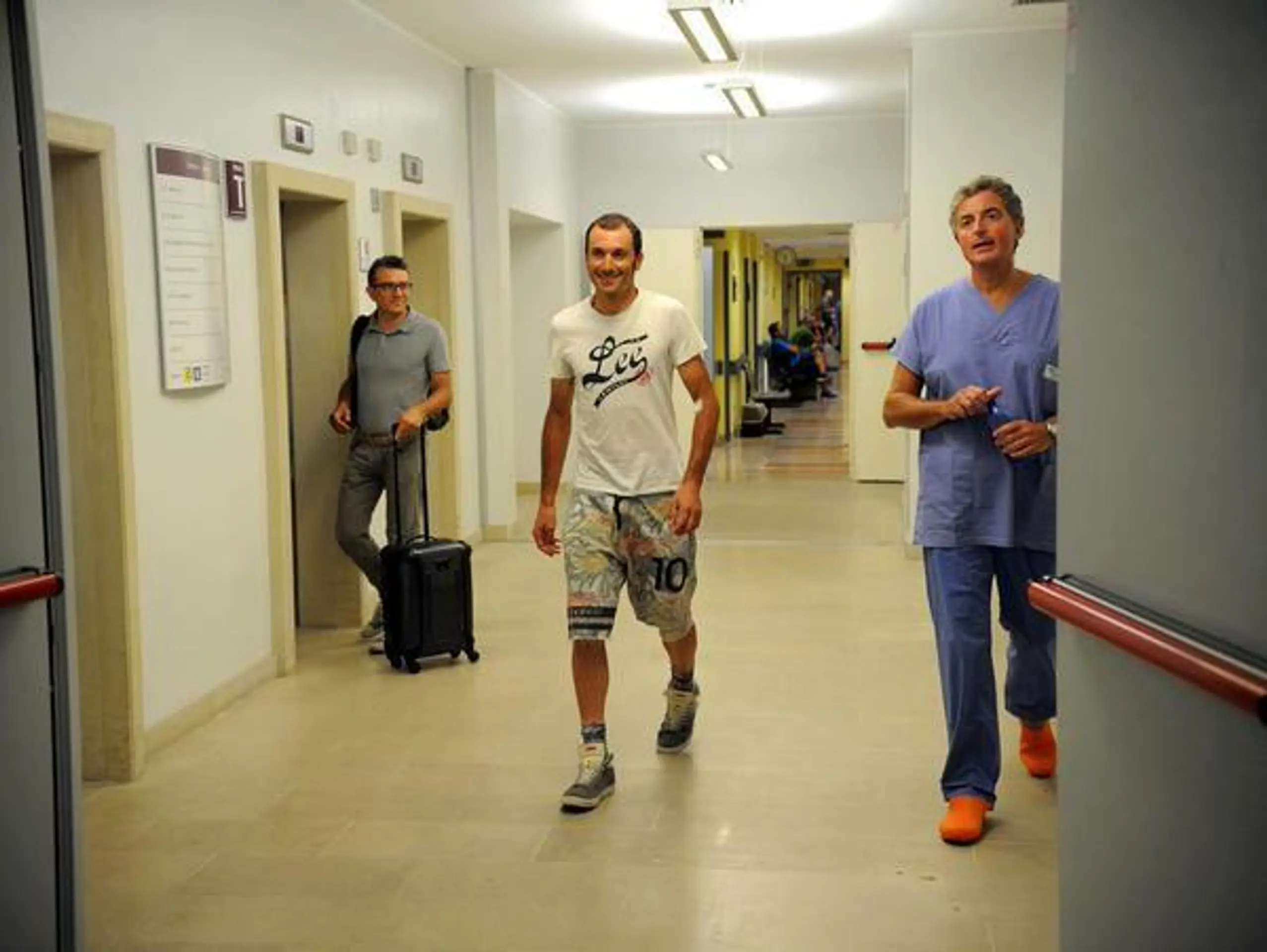Ivan Basso odchádza z nemocnice, kde sa podrobil operácii semenníkov.