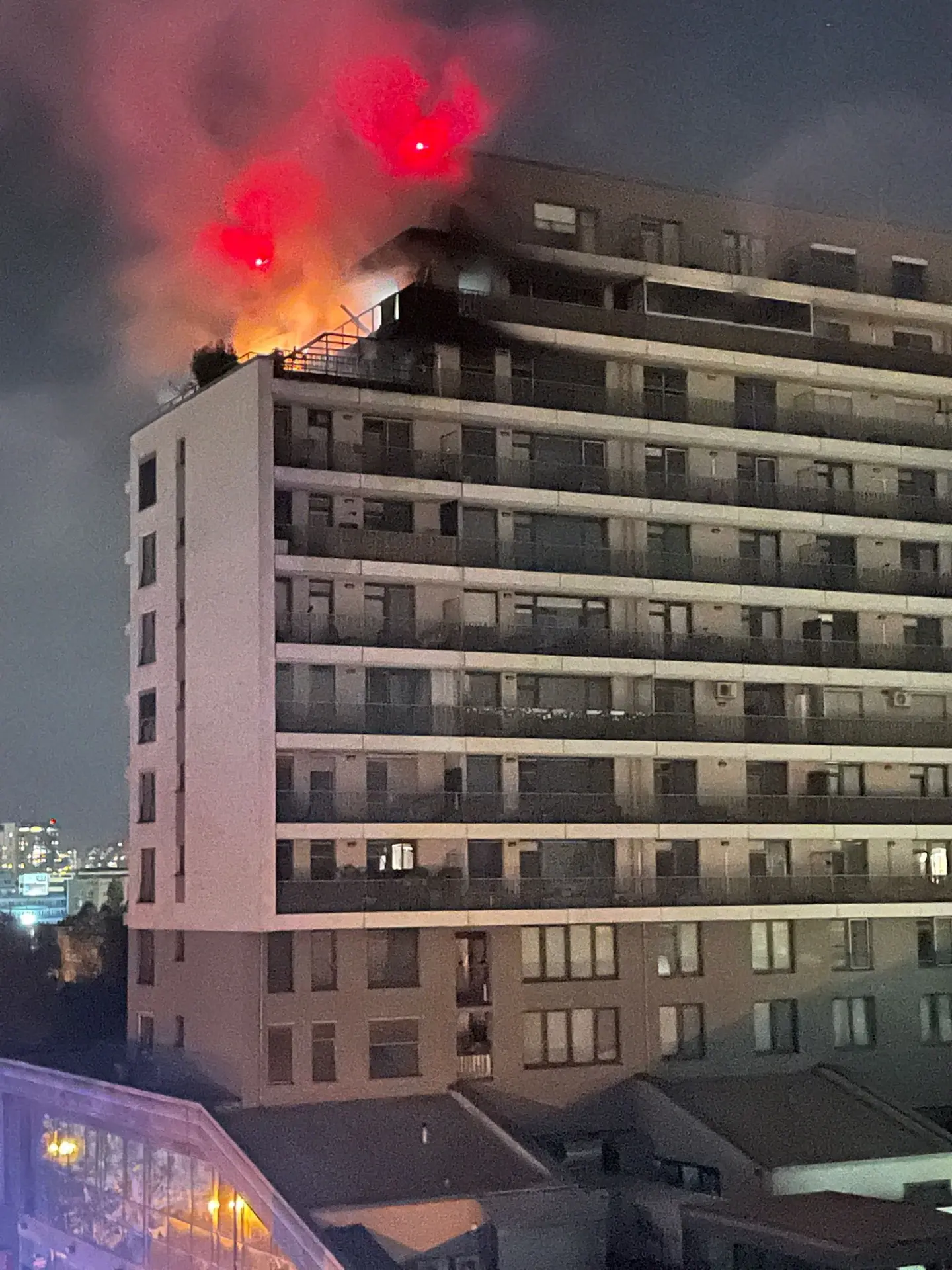 Požiar v Ružinove