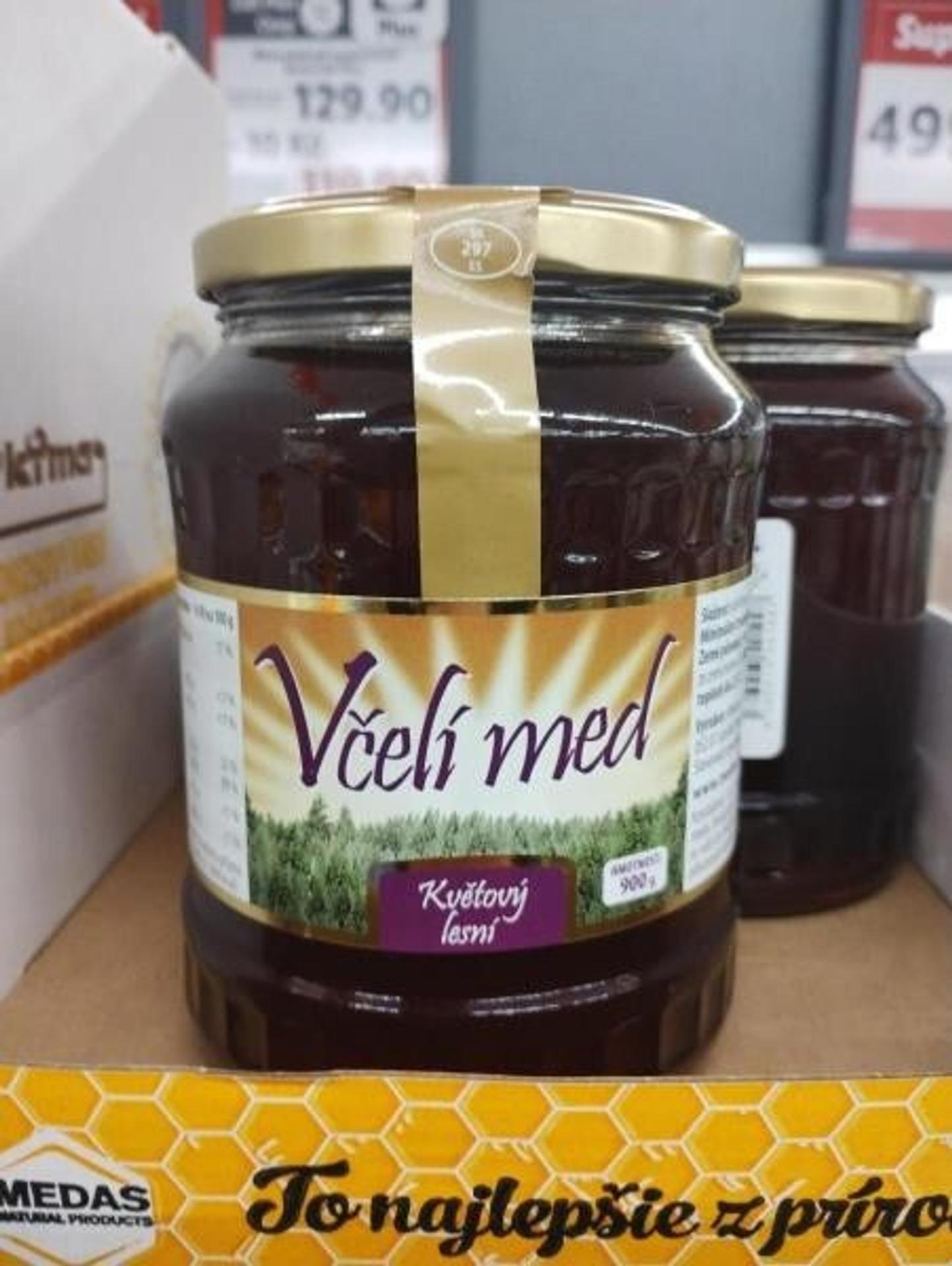 Med kvetový kvetový s lipovým