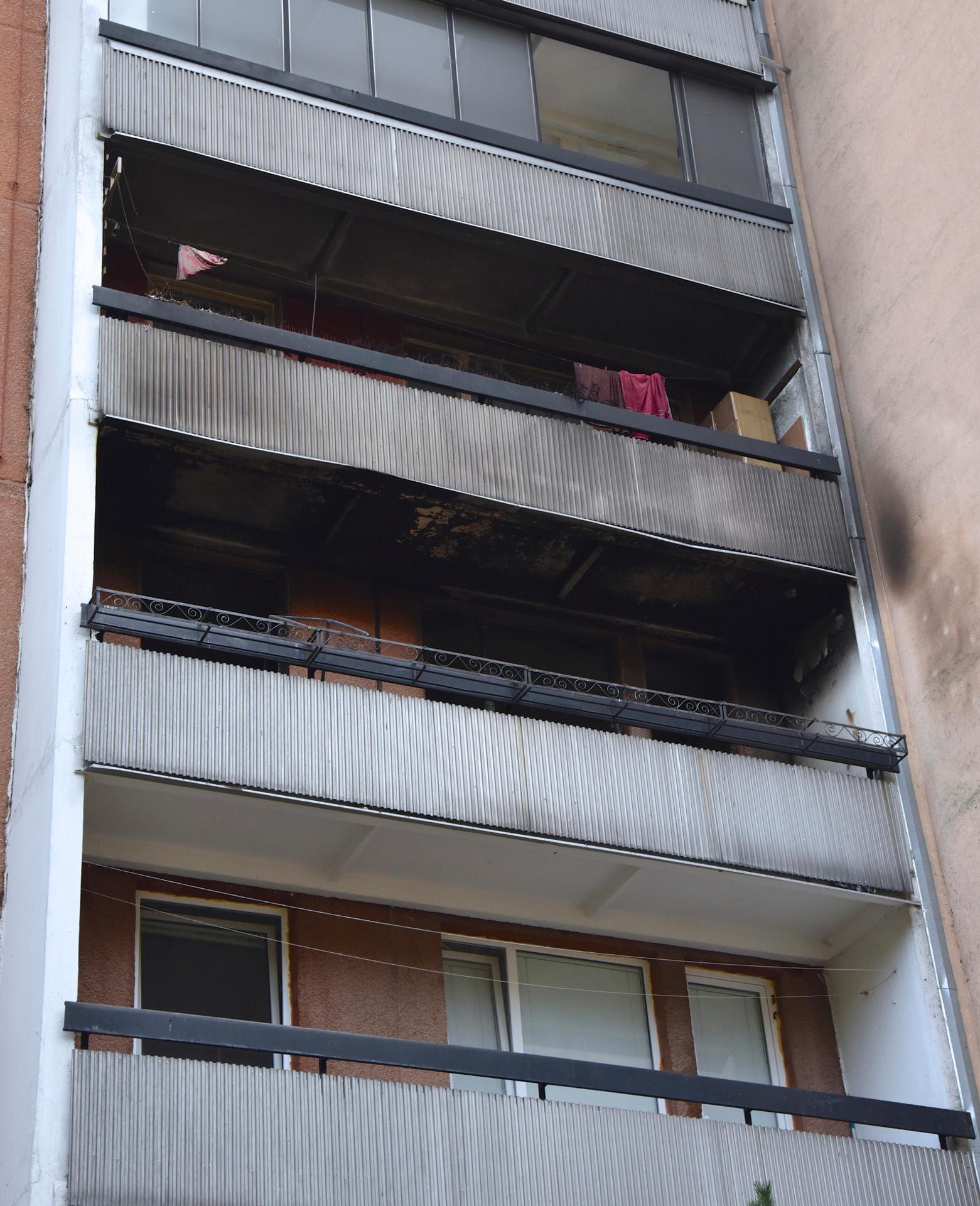 Požiar v Dúbravke.