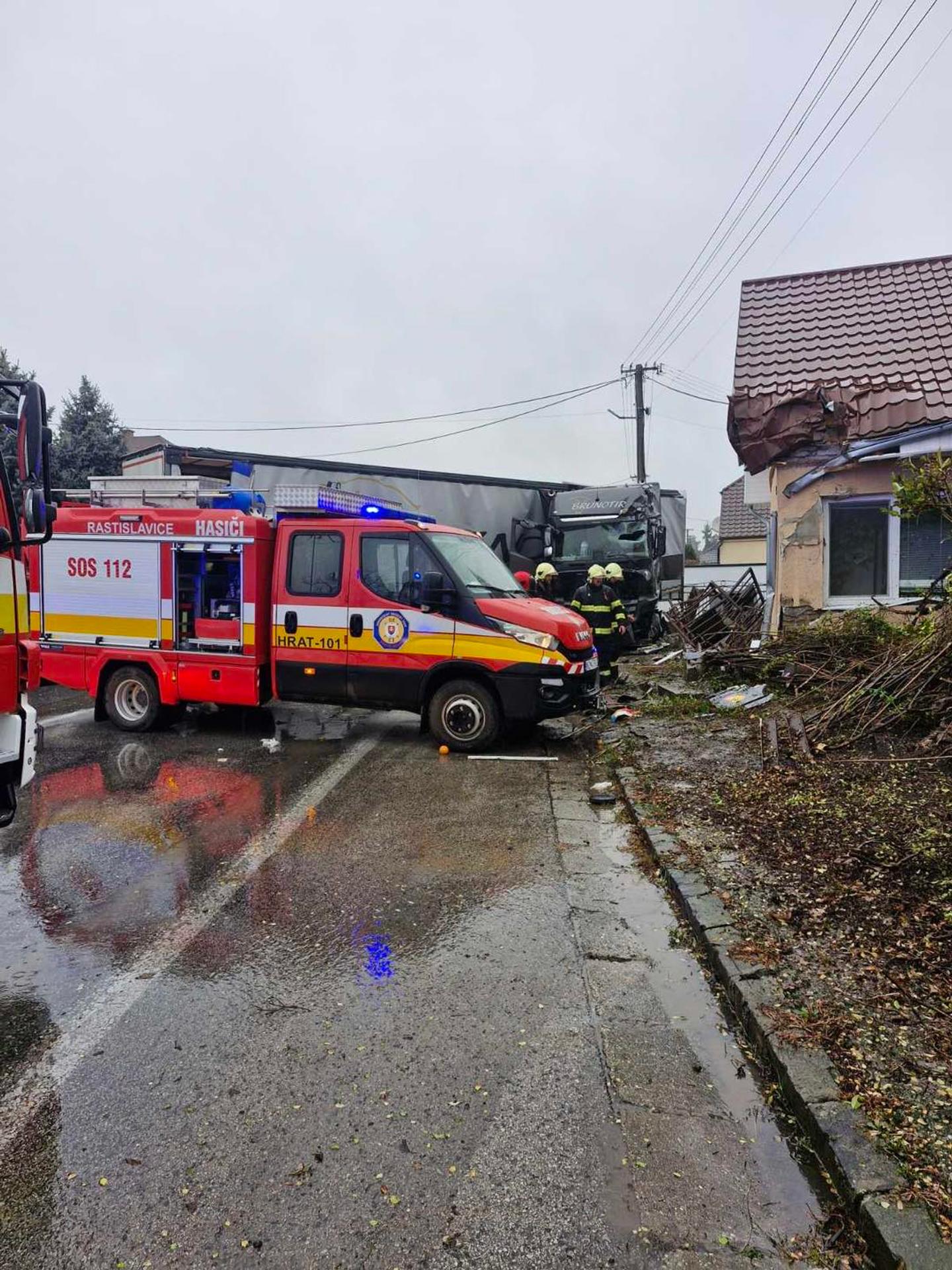 Dopravná nehoda v obci Jatov