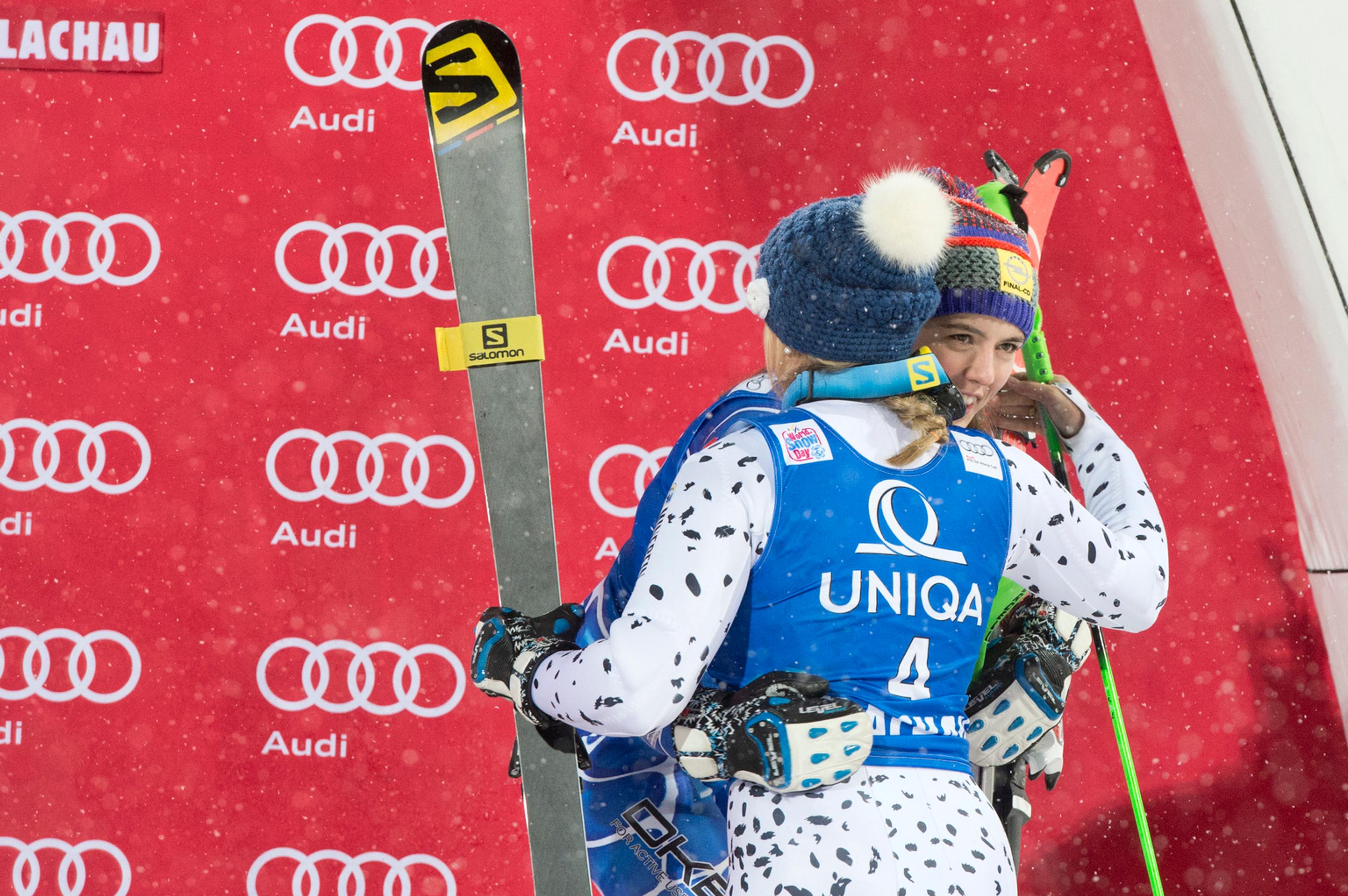 Kamarátky alebo súperky? Veronika Velez - Zuzulová a Petra Vlhová.