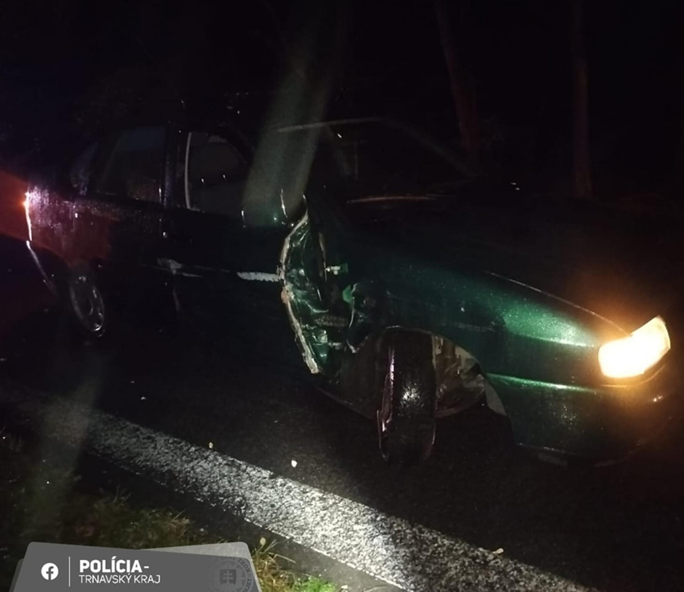 Tragická nehoda v senickom okrese.