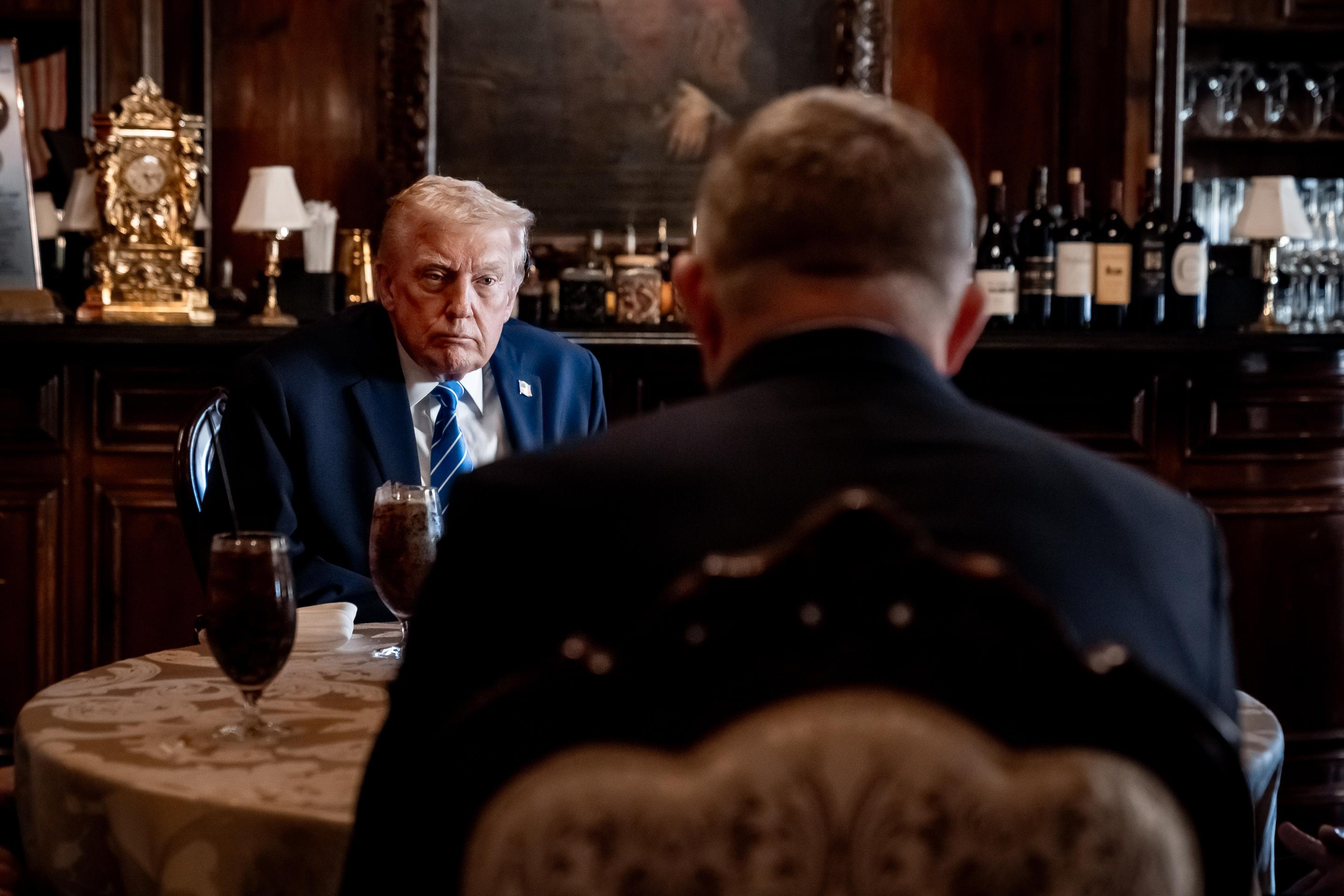 Robert Fico a Donald Trump na Floride v USA