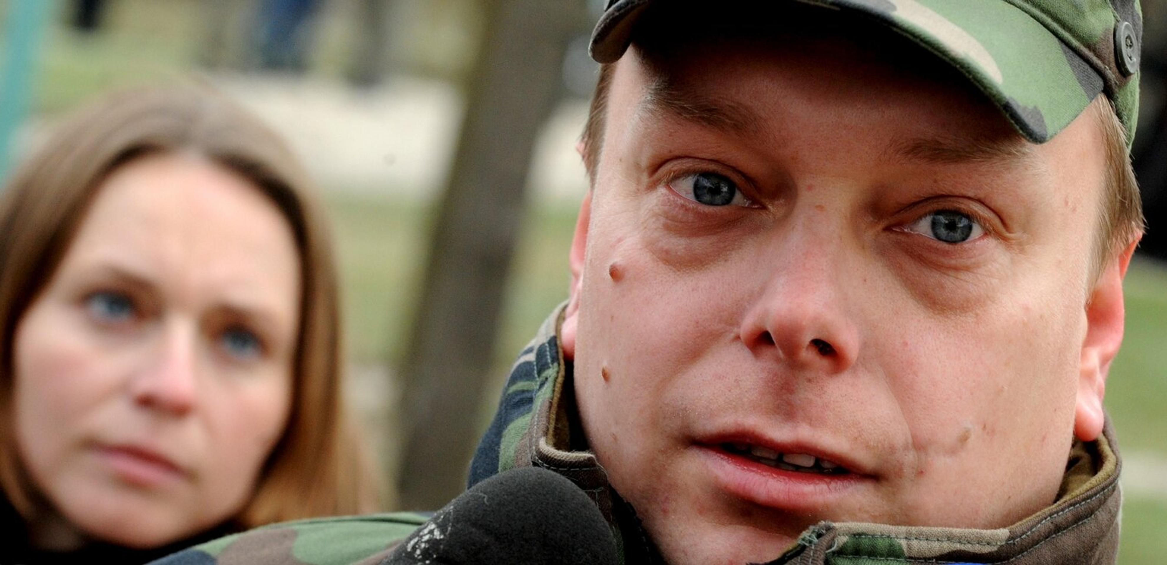 Na snímke nadporučík Martin Farkaš, jediný, čo prežil pád armádneho AN-24.