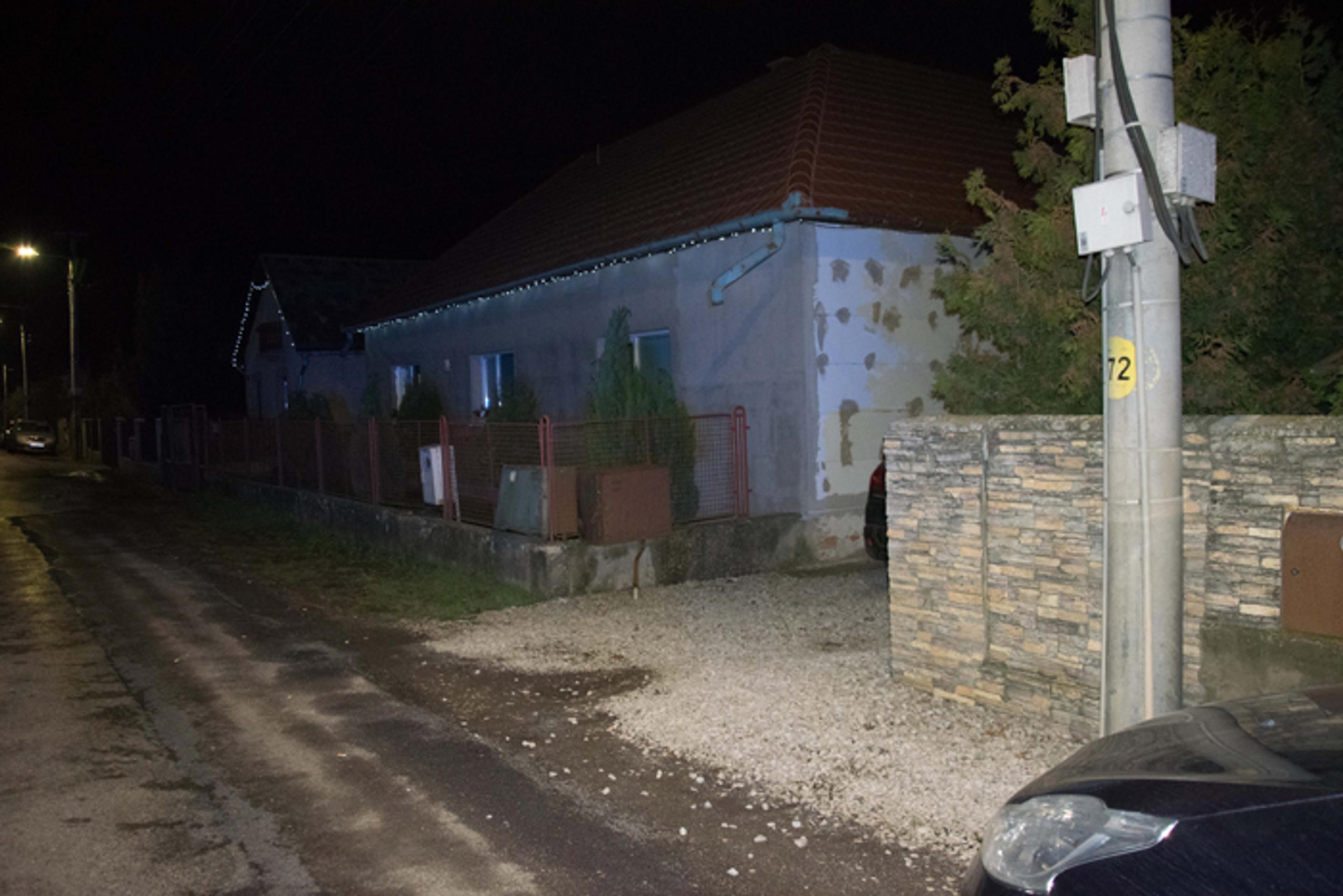 Stopa po prepade taxikára v Želiezovciach.