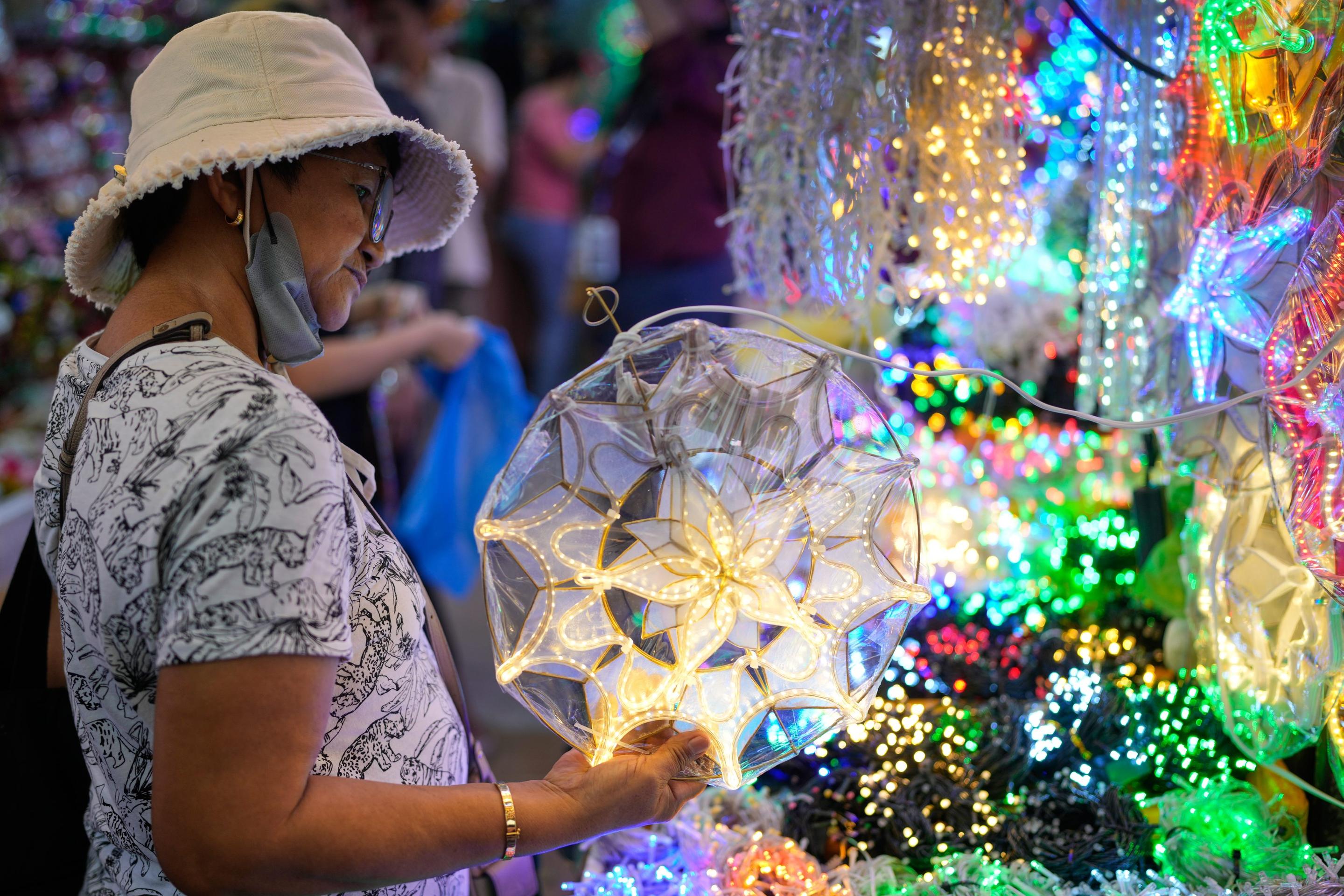 Vianočná výzdoba na Filipínach.
