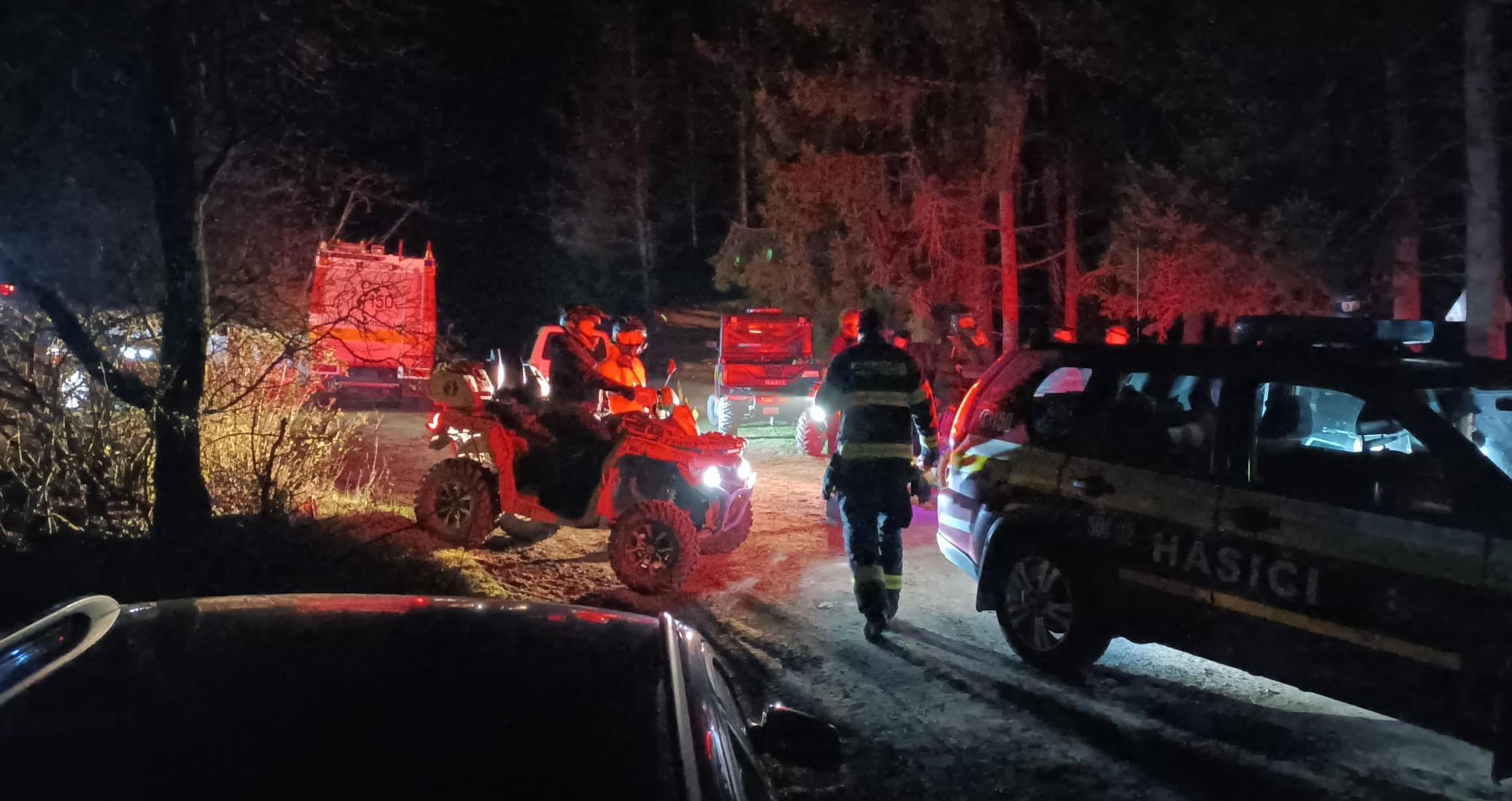 Pátracia akcia pri Detve.