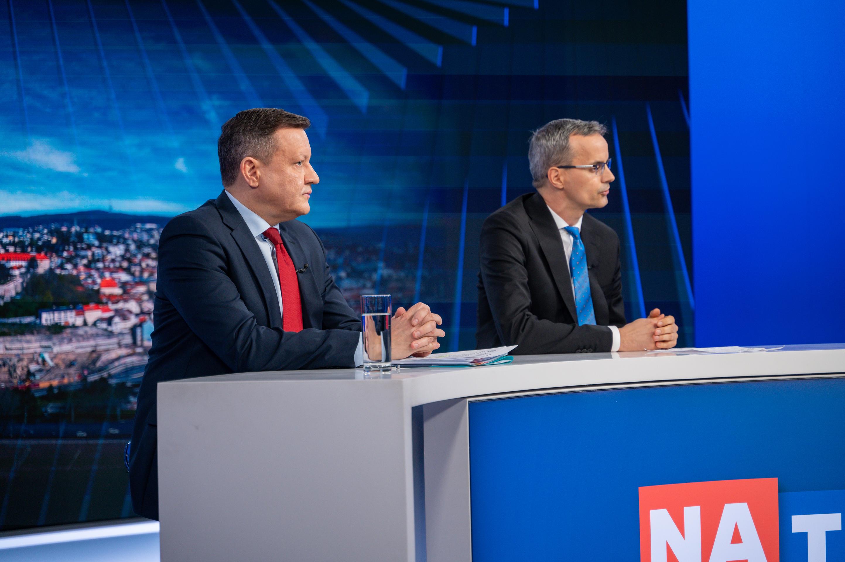 Daniel Lipšic a Peter Šamko. 