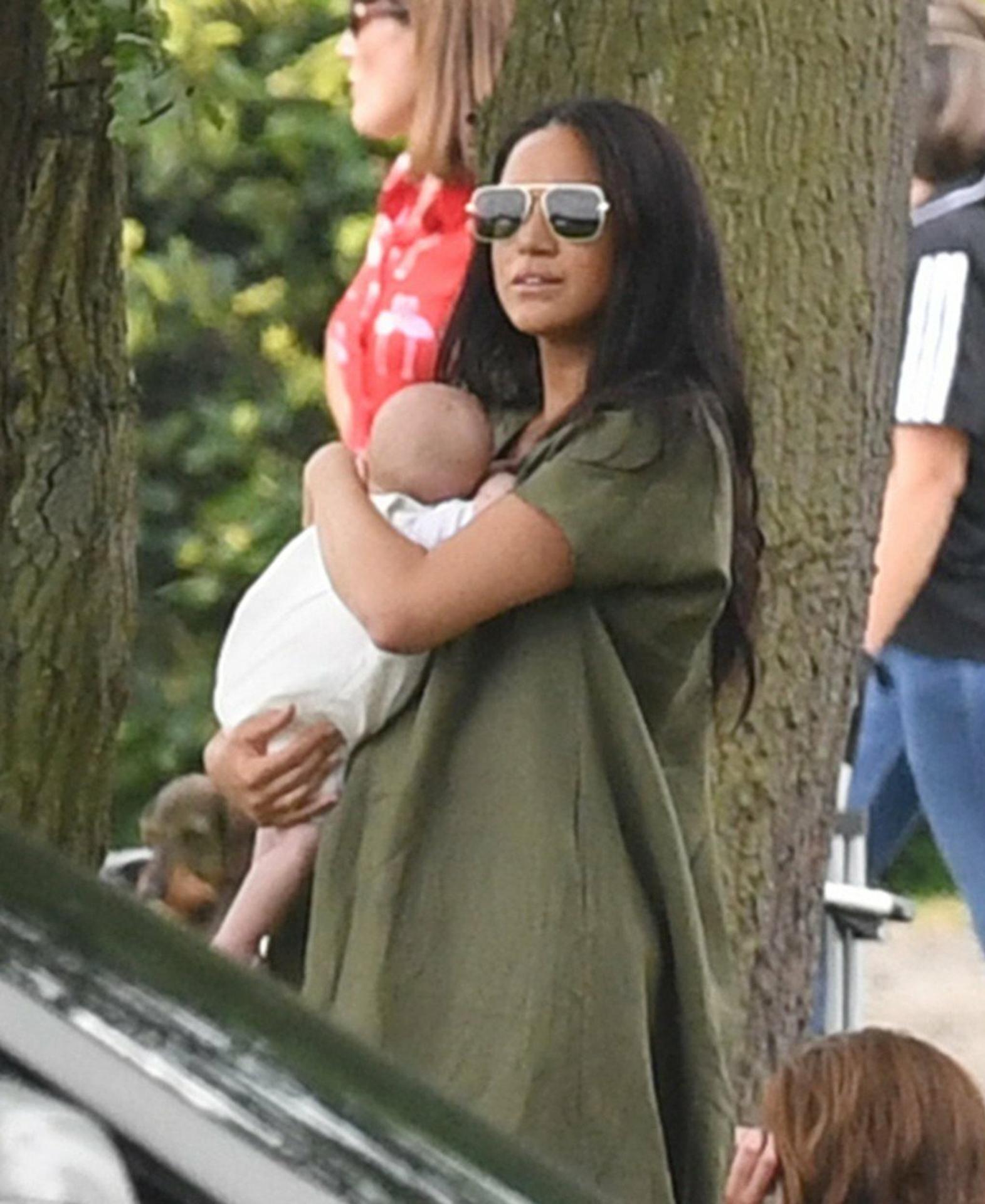 Kate s deťmi na póle. 