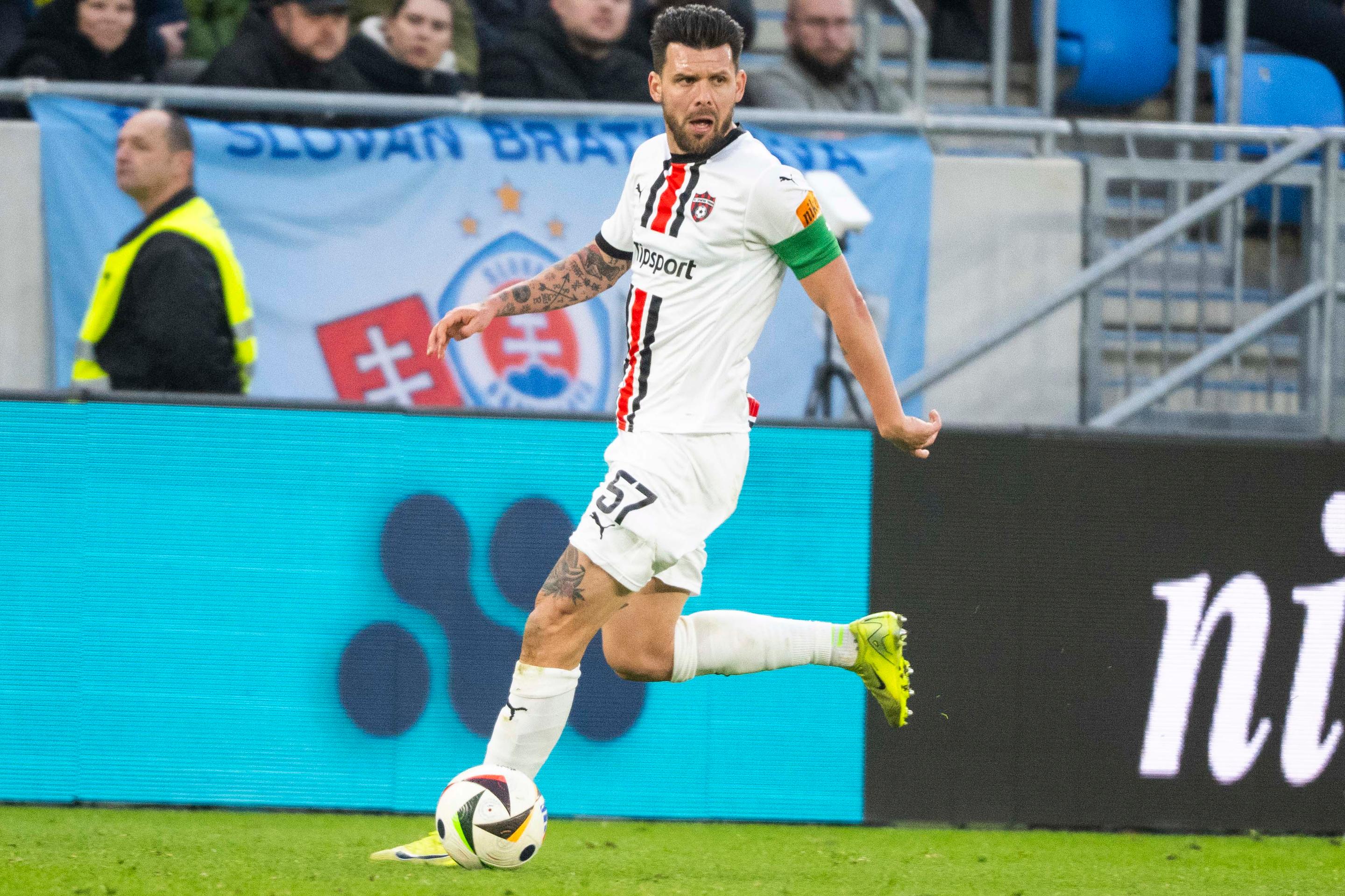 Na snímke Michal Ďuriš (Trnava).