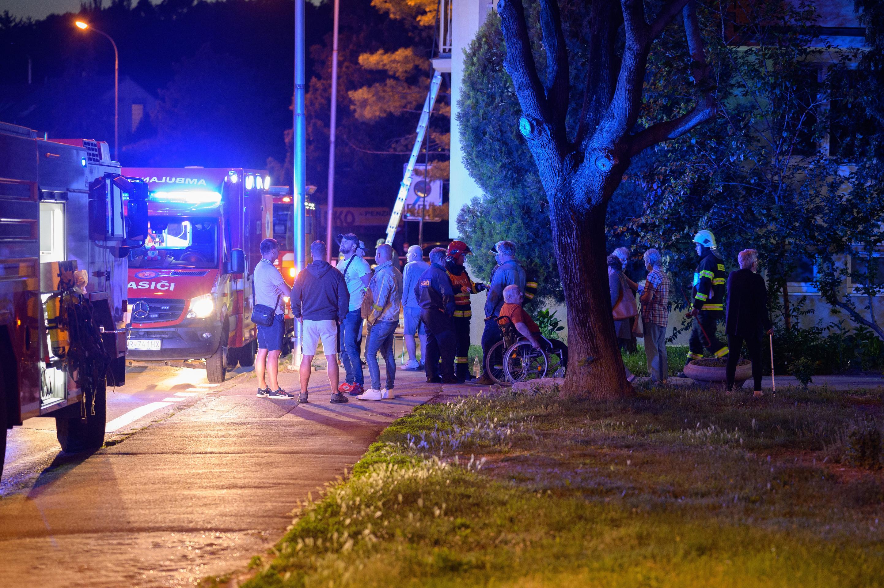 Dramatický požiar v Nitre.