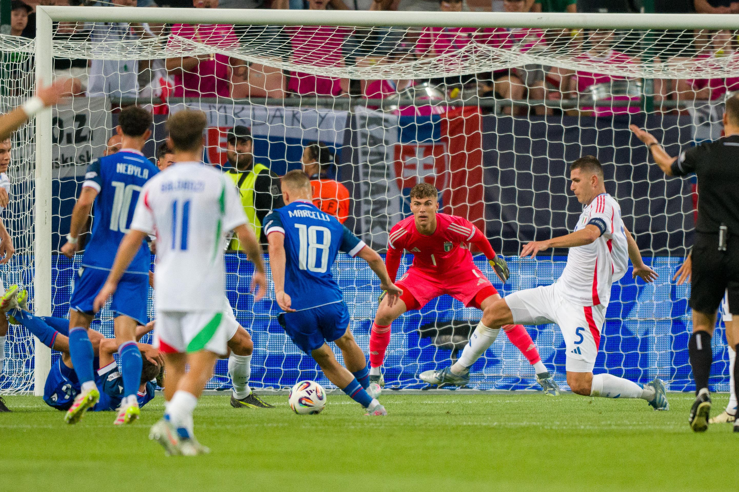 Slovensko - Taliansko (EURO U21).