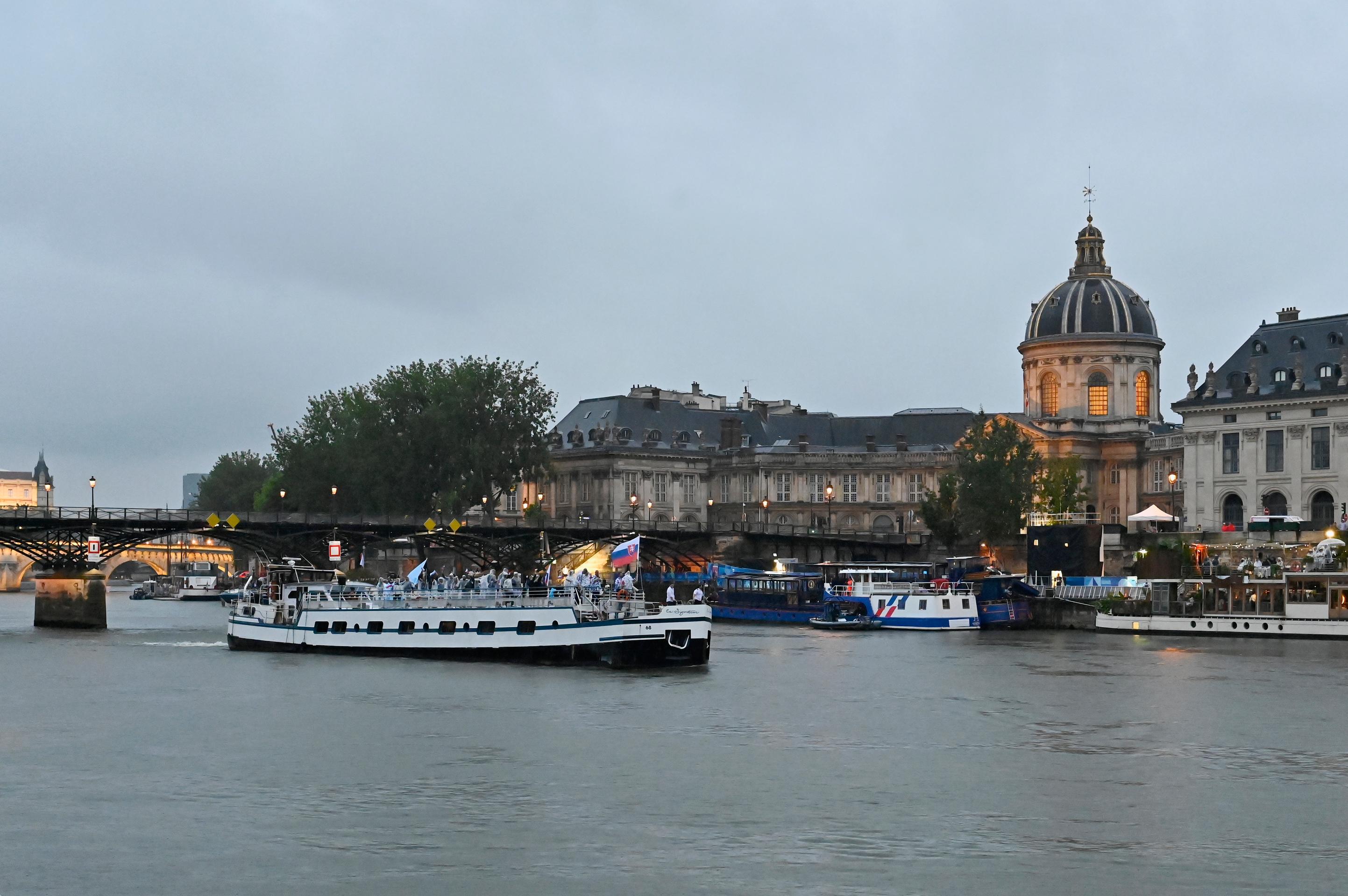 Slováci na otváracom ceremoniáli LOH 2024.