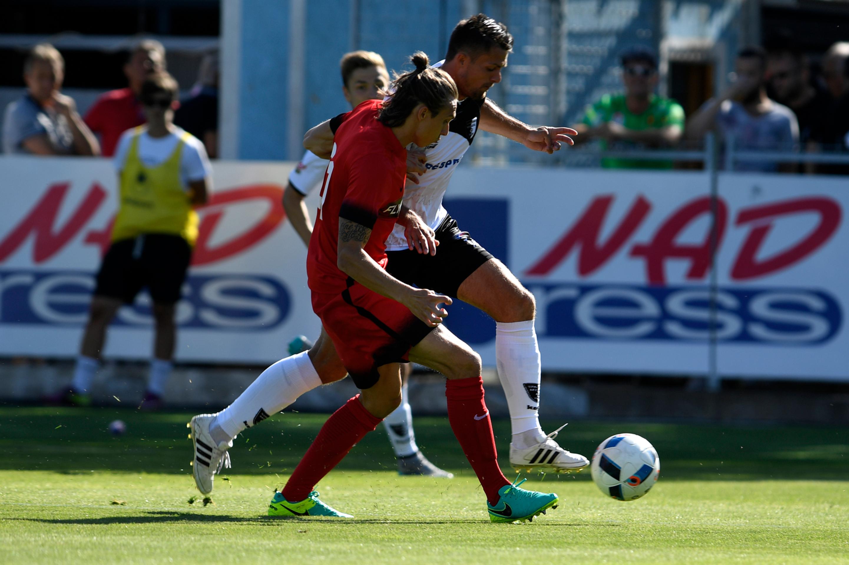 Futbalisti Spartaka Myjava prehrali s rakúskym tímom Admira Wacker Mödling