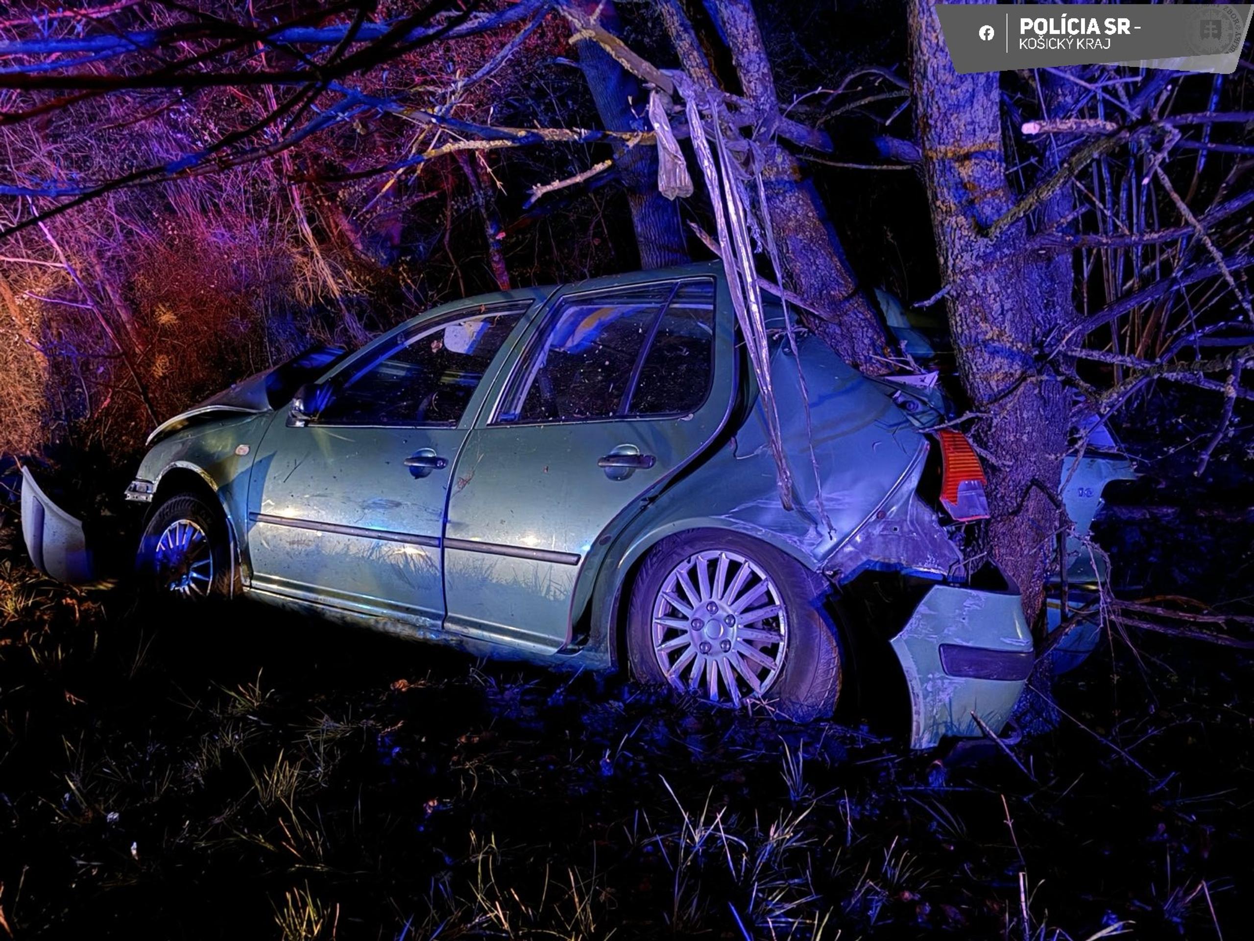 Nehoda troch ľudí.