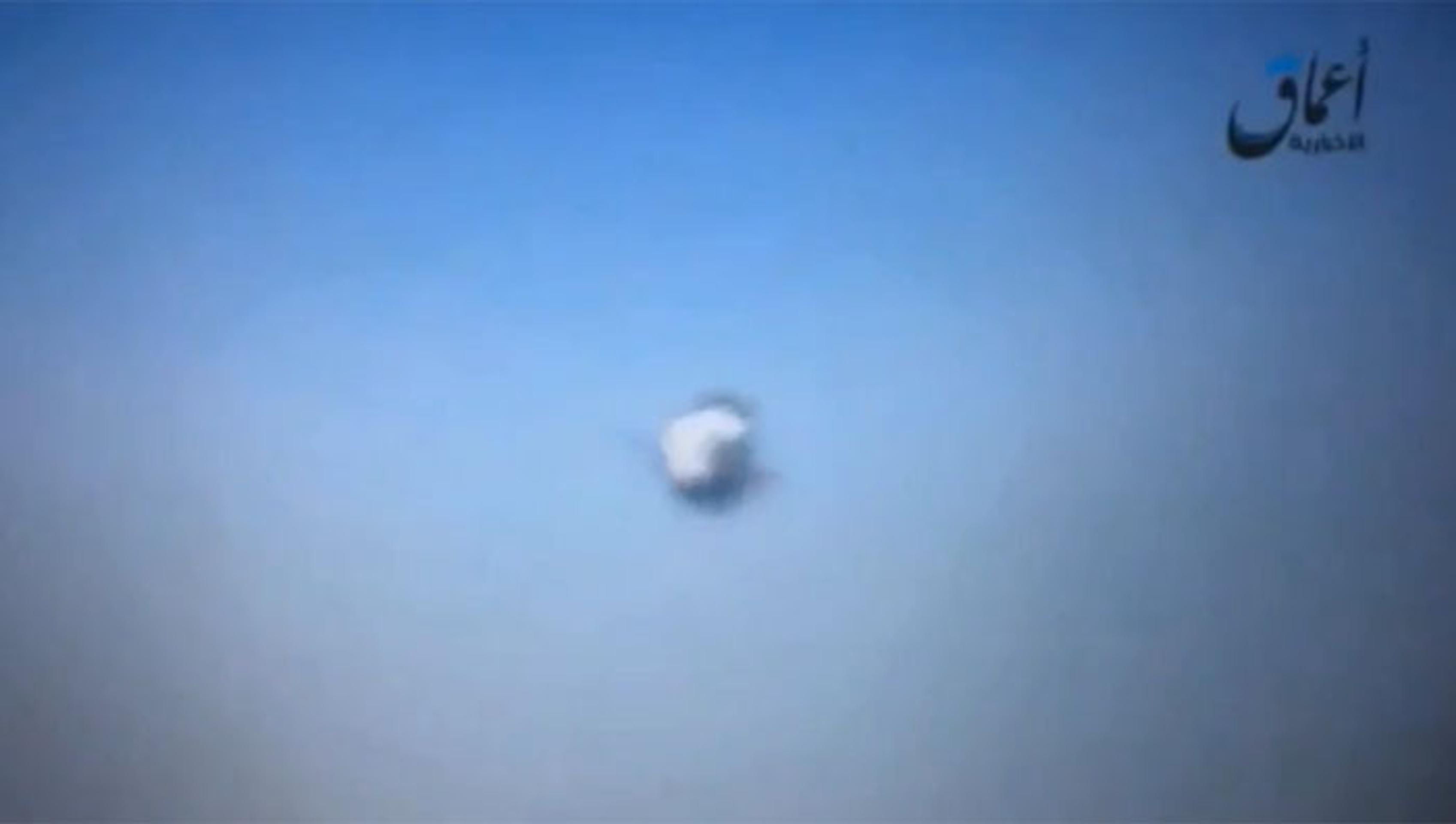 ISIS zverejnil video z pádu lietadla.