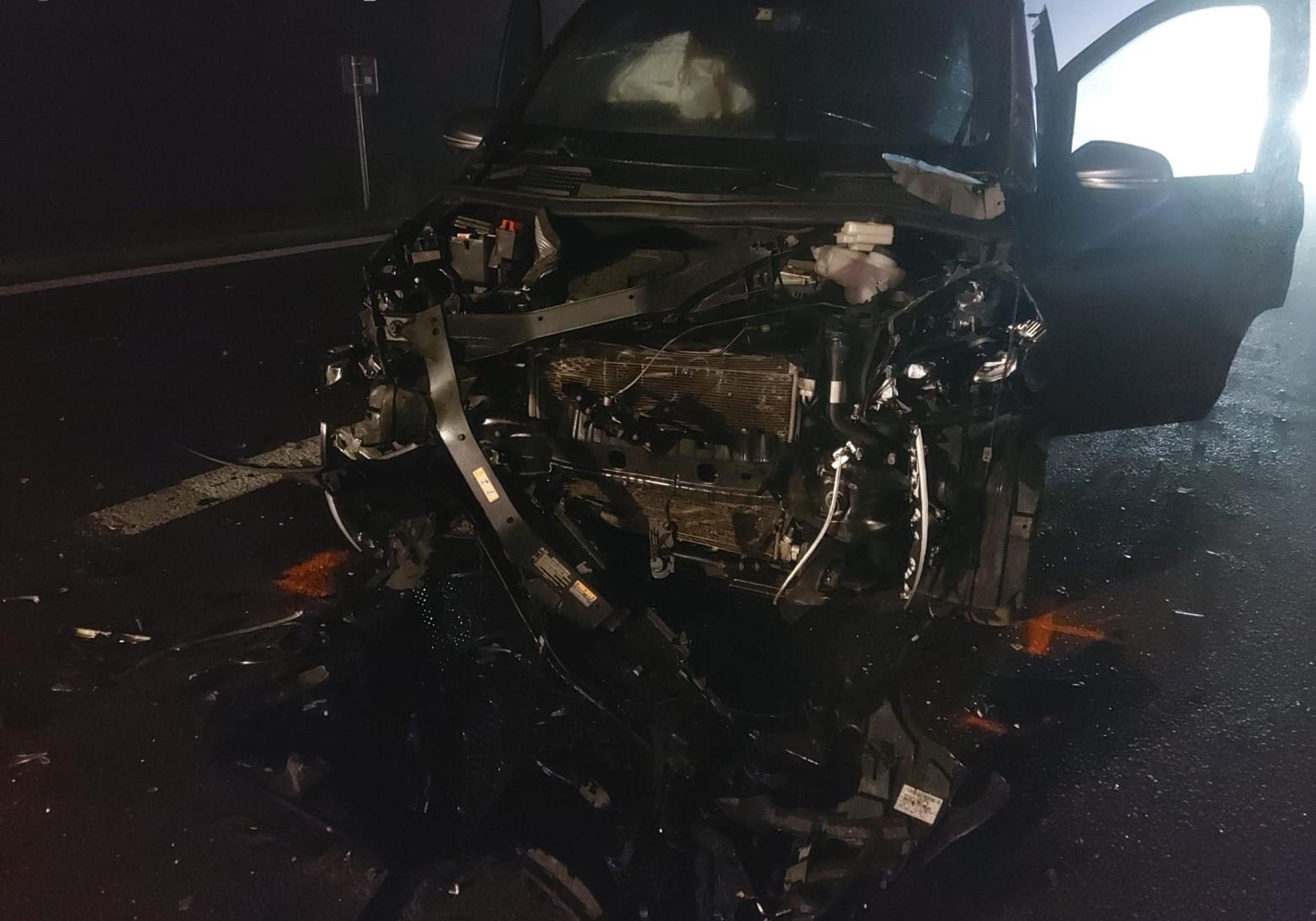 Dopravná nehoda pri Považskej Bystrici.