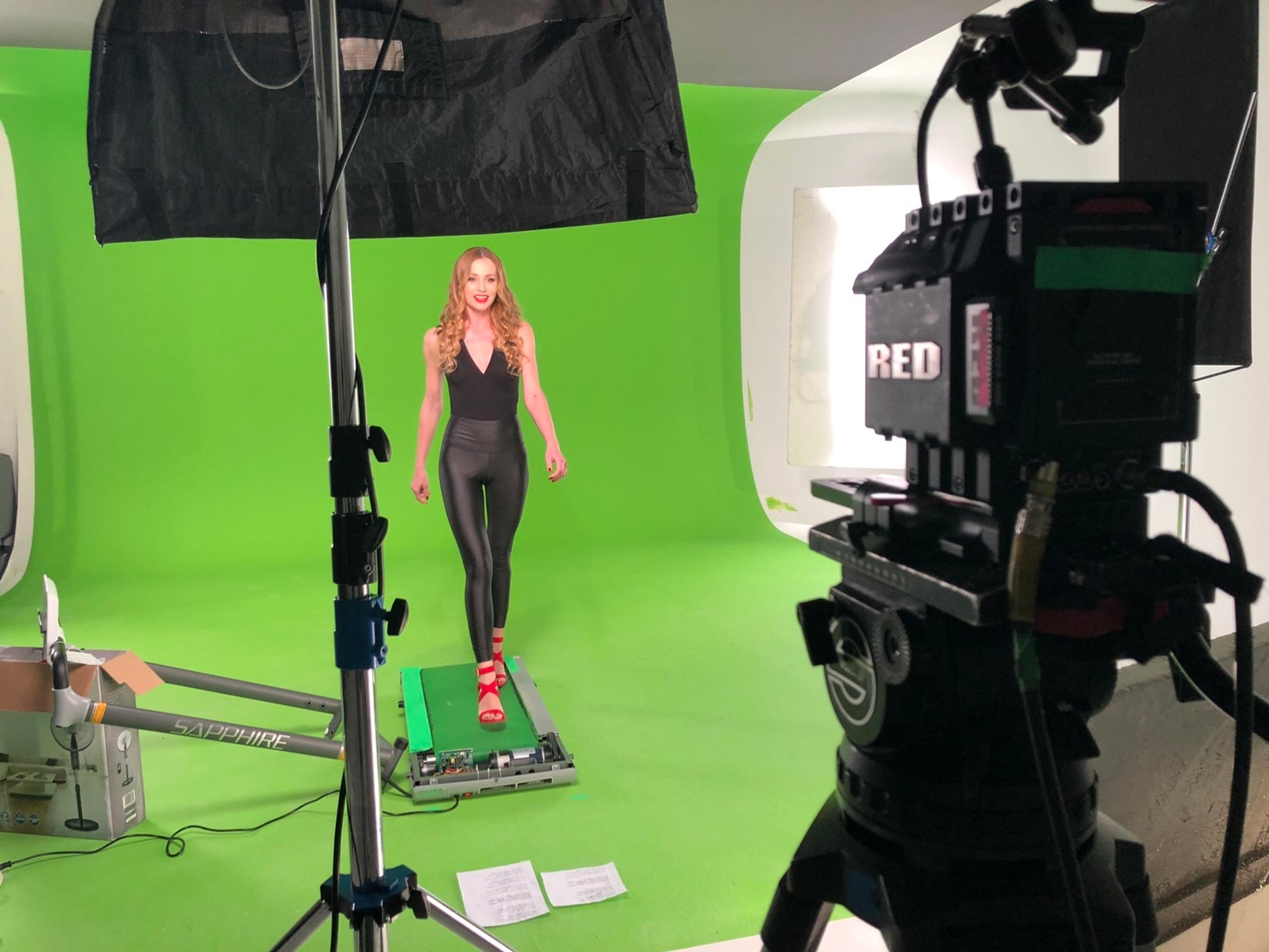 Nakrúcanie videoklipu Slobodná