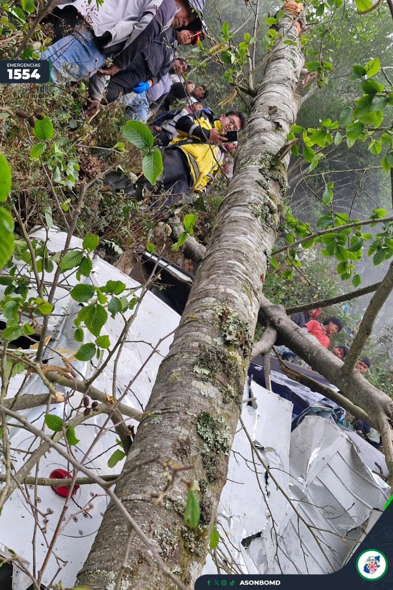 Pád lietadla v San Marcos