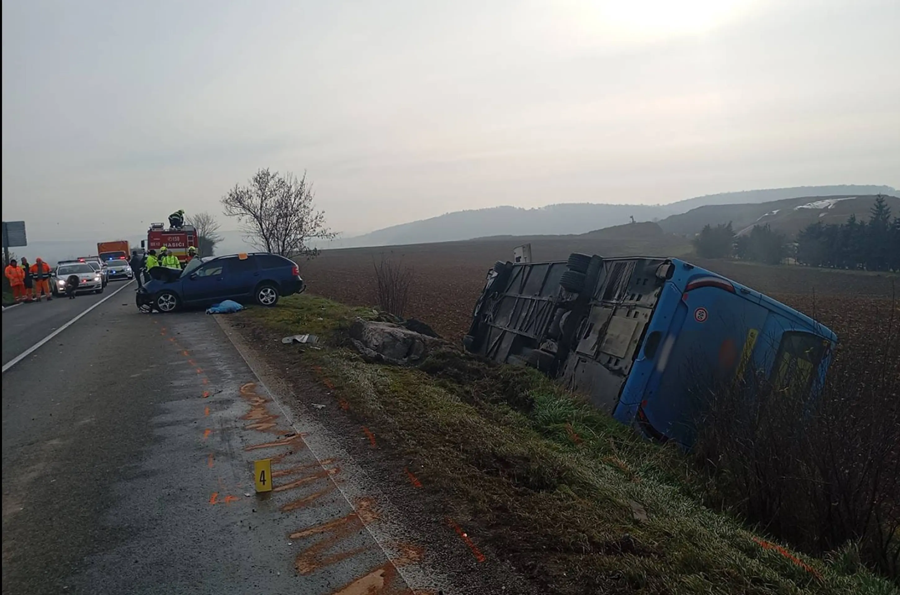 Tragická nehoda pri Bánovciach nad Bebravou