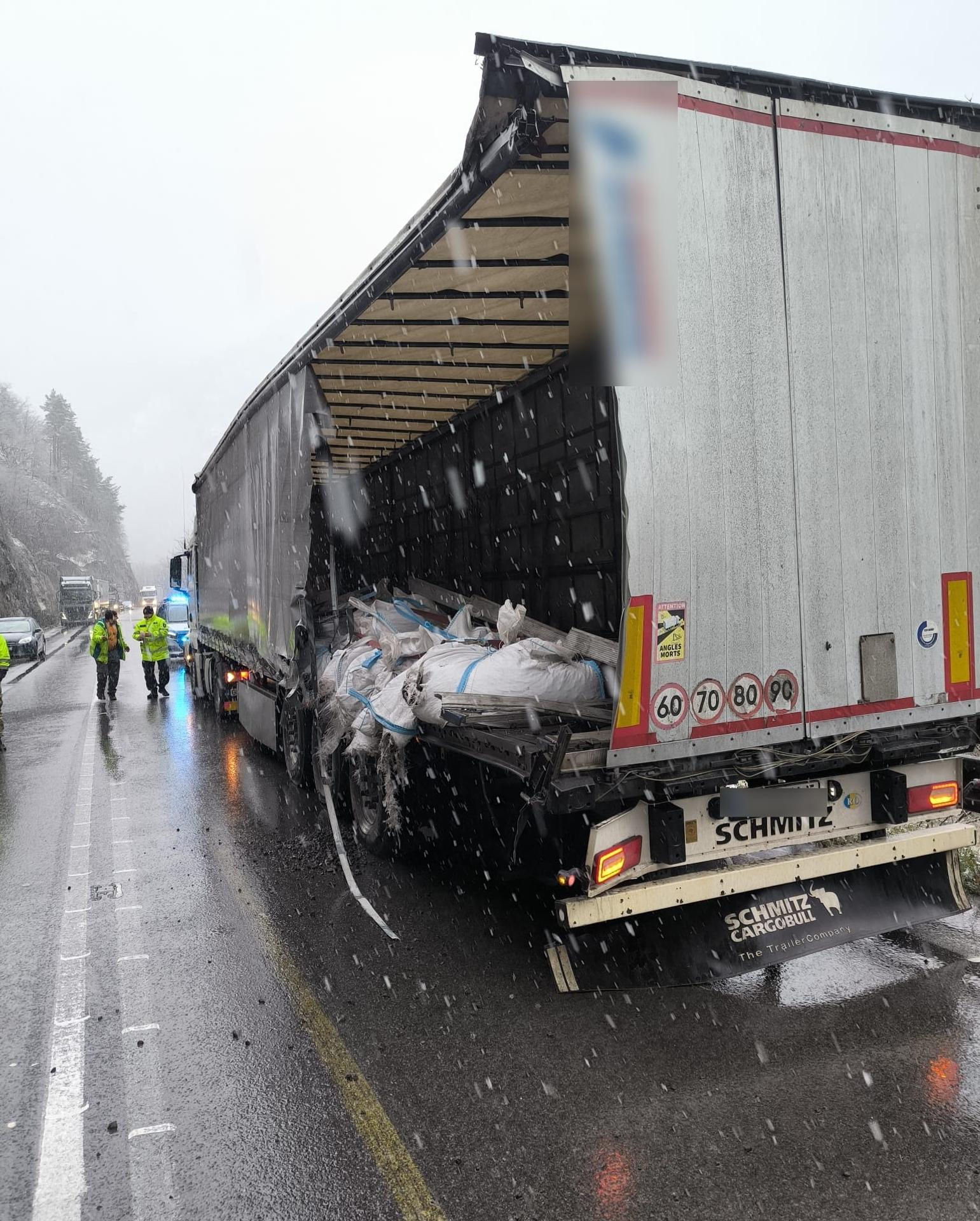 Nehoda pod Strečnom.