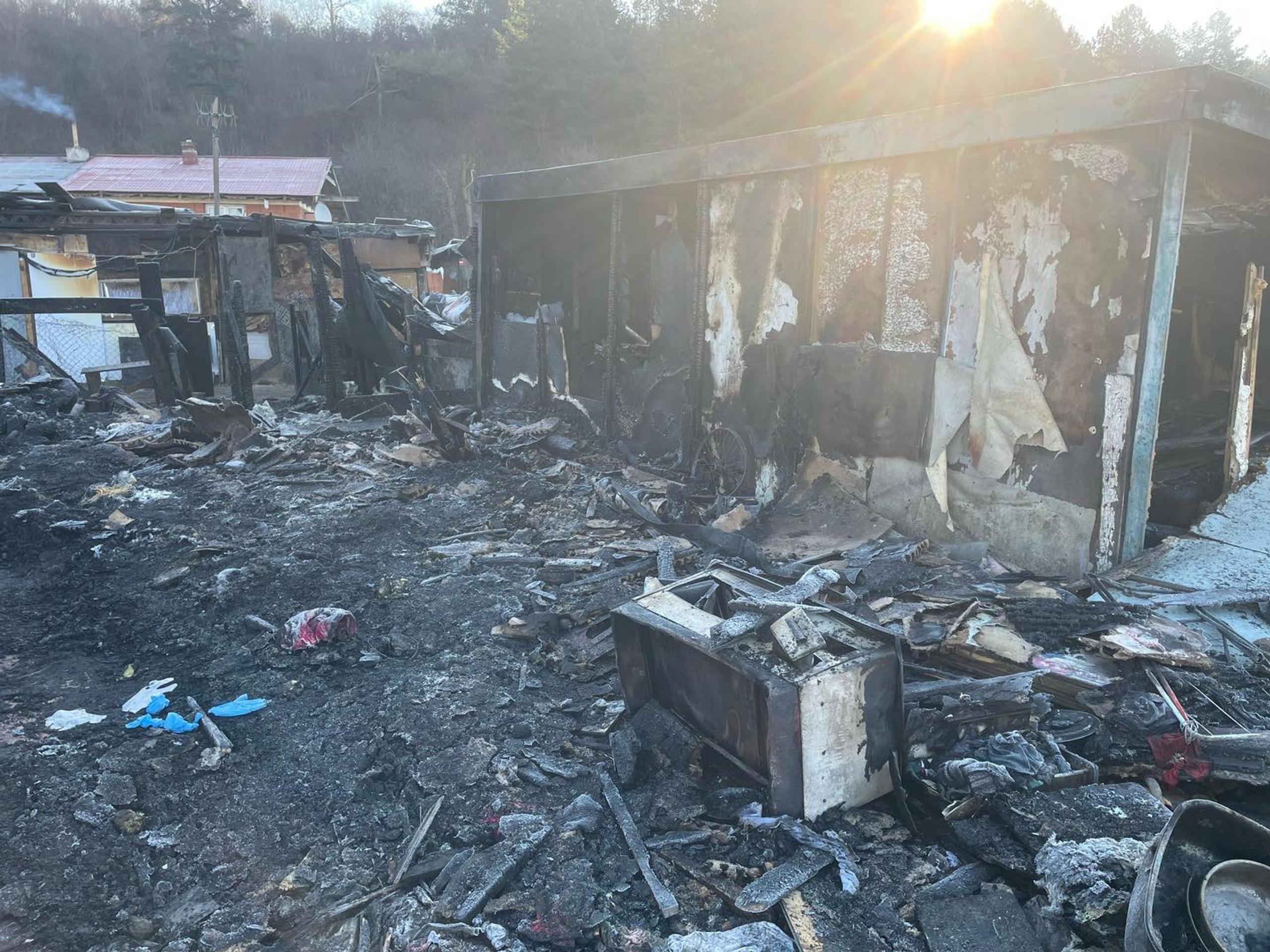 Požiar vo Veľkom Šariši