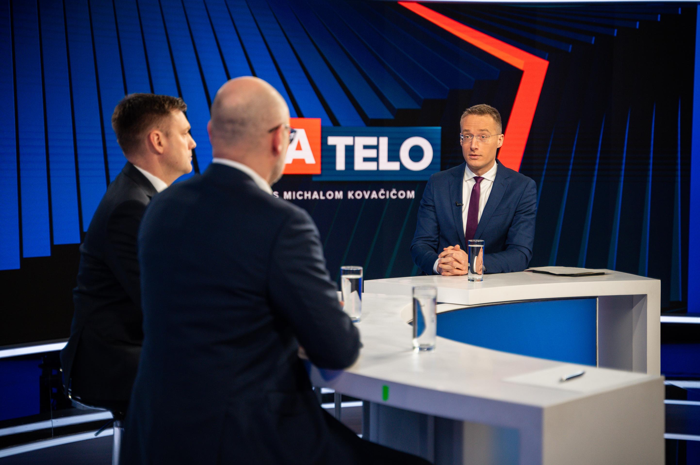 Richard Sulík a Tomáš Taraba v relácii Na telo