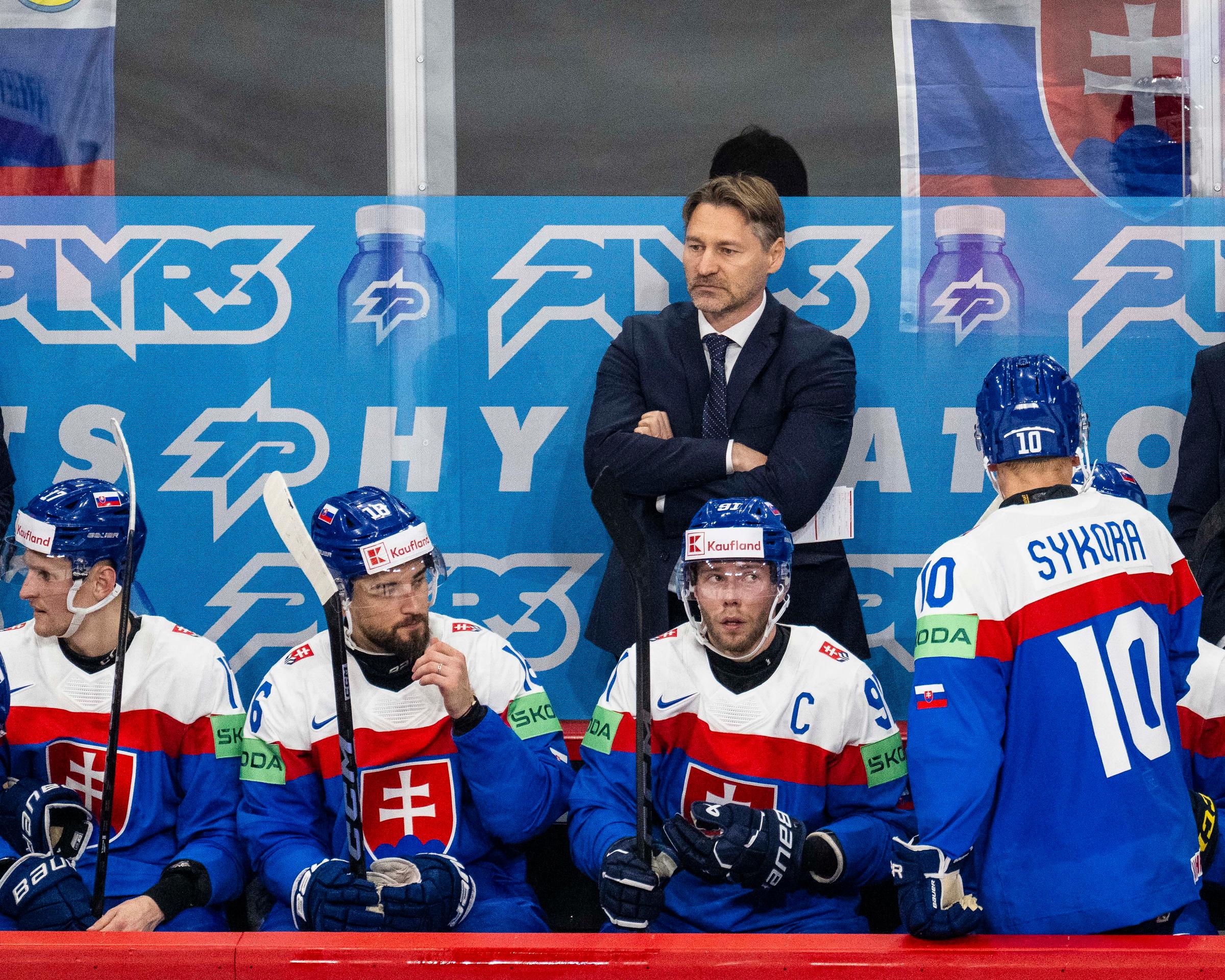 Slovenskí reprezentanti na MS v hokeji