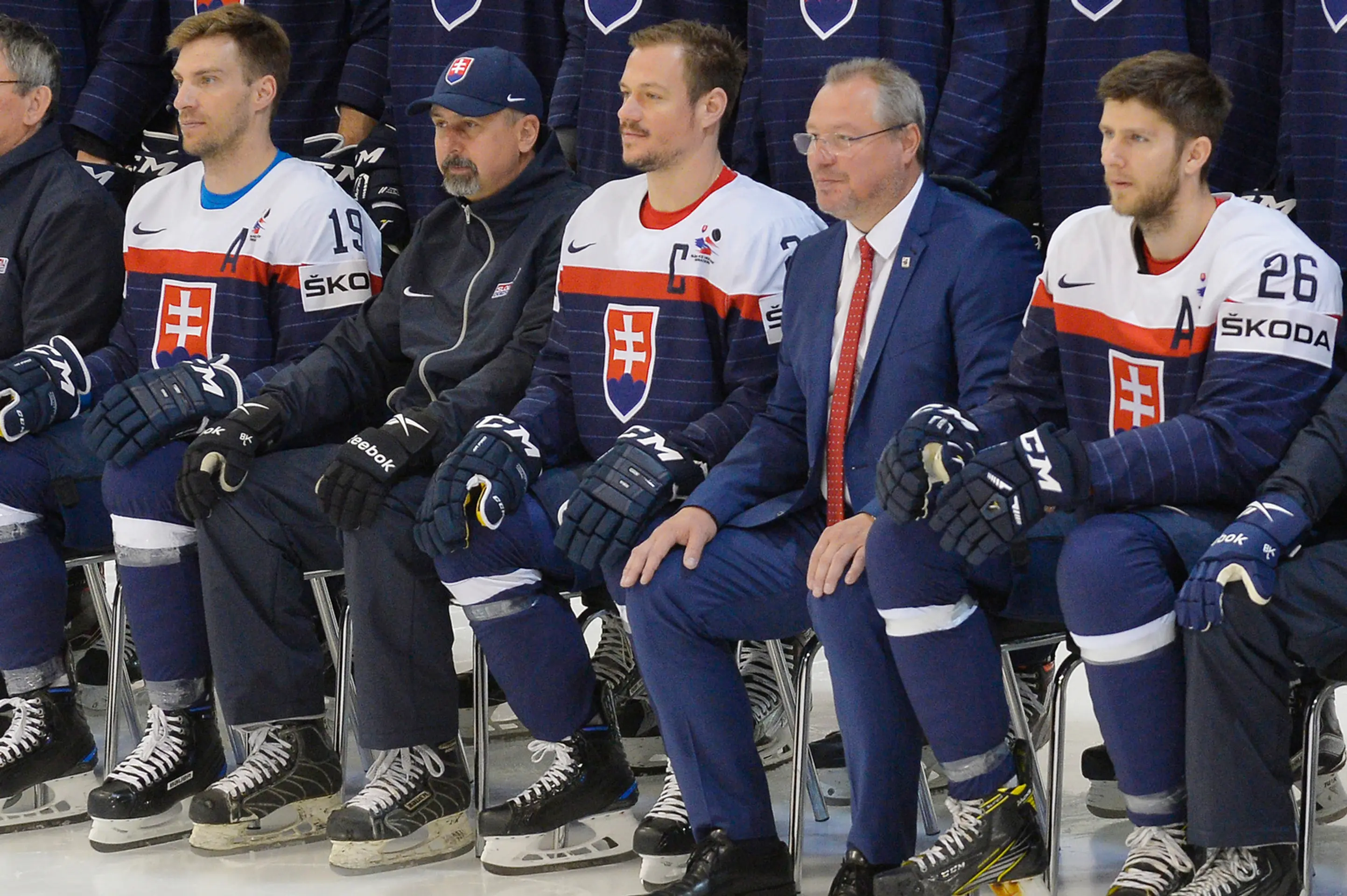 Michel Miklík Zdeno Cíger Róbert Švehla Vladimír Dravecký Juraj Mikuš.