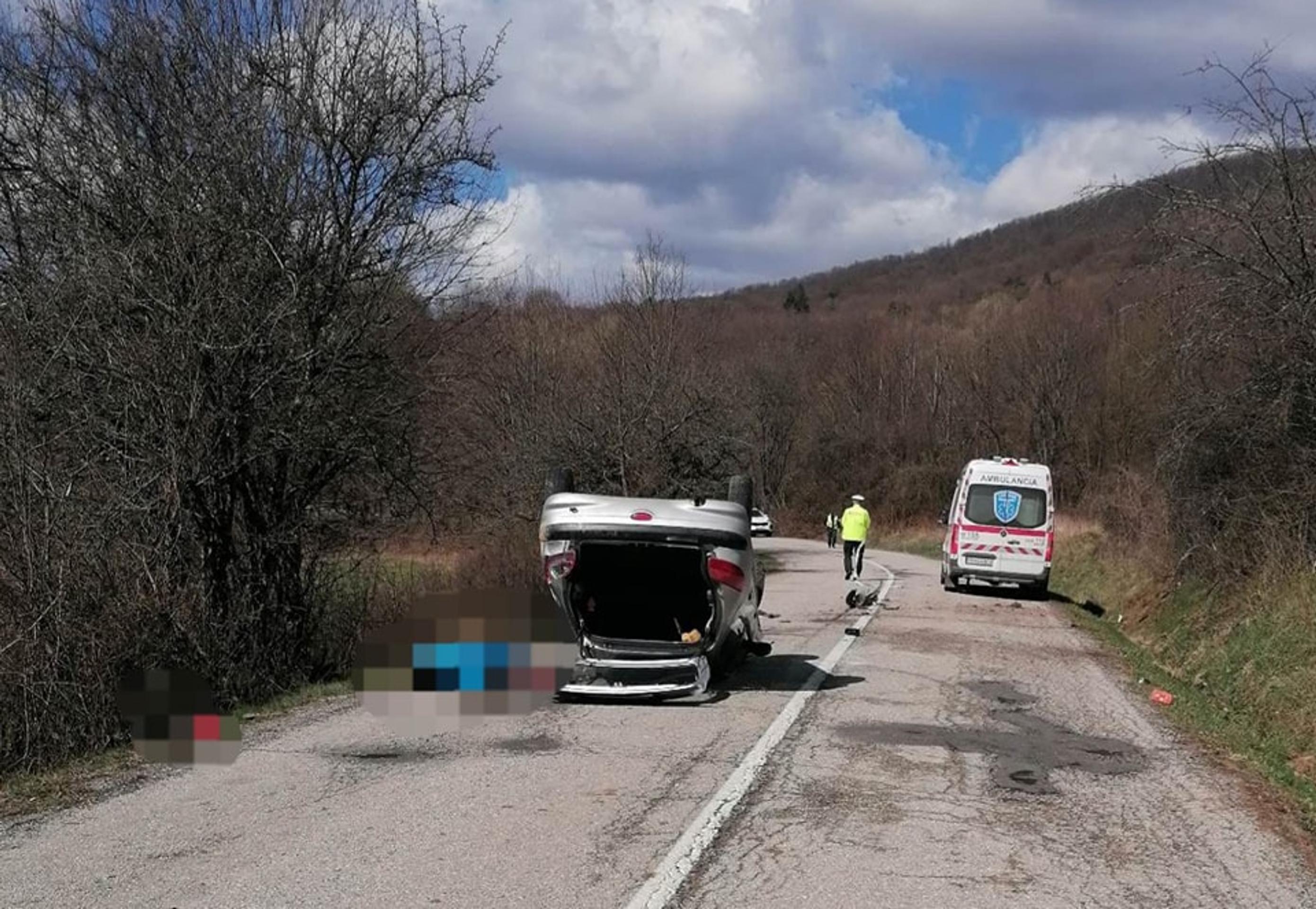 Nehoda pri Revúcej.