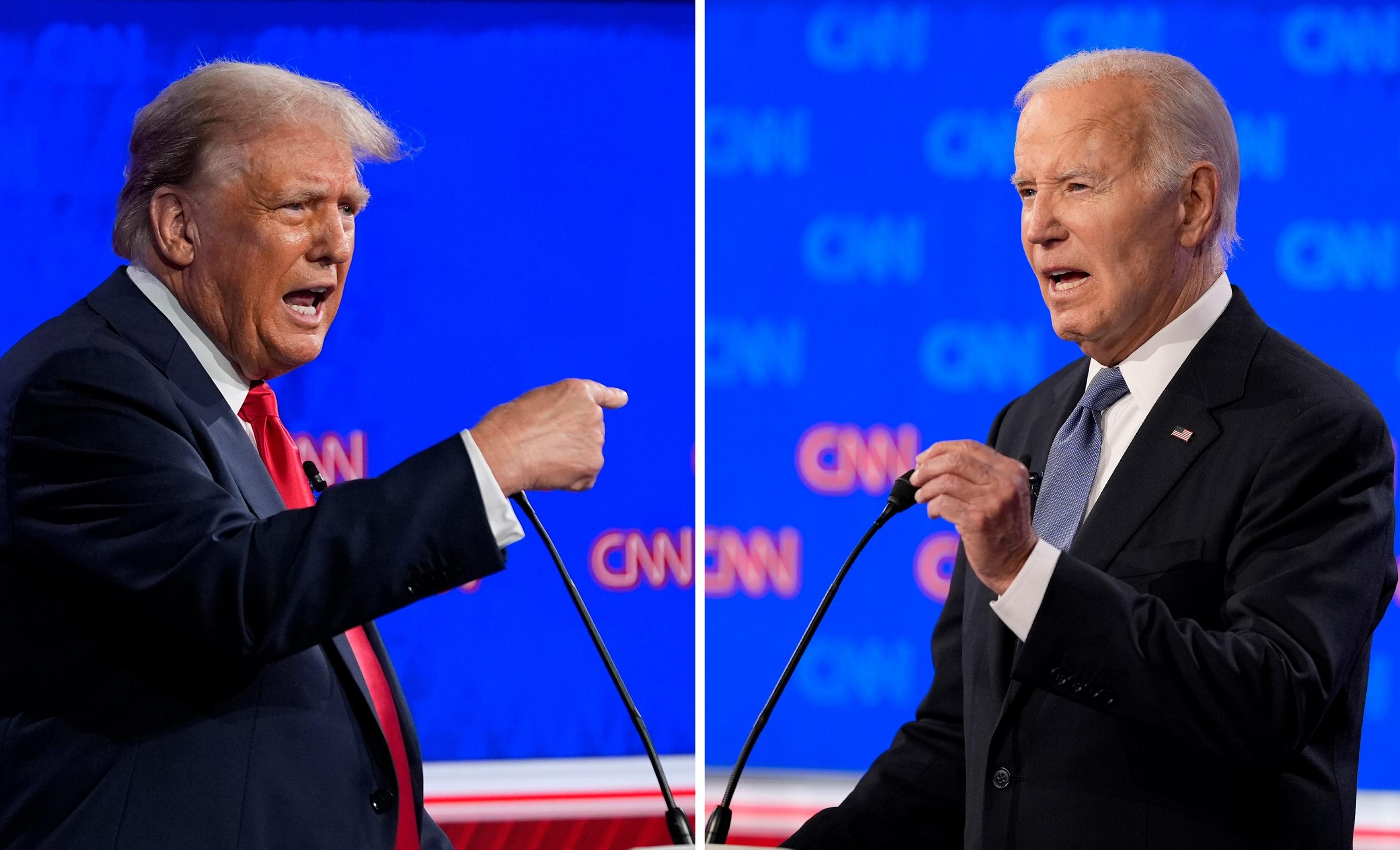 Trump s Bidenom sa stretli v prvej debate.