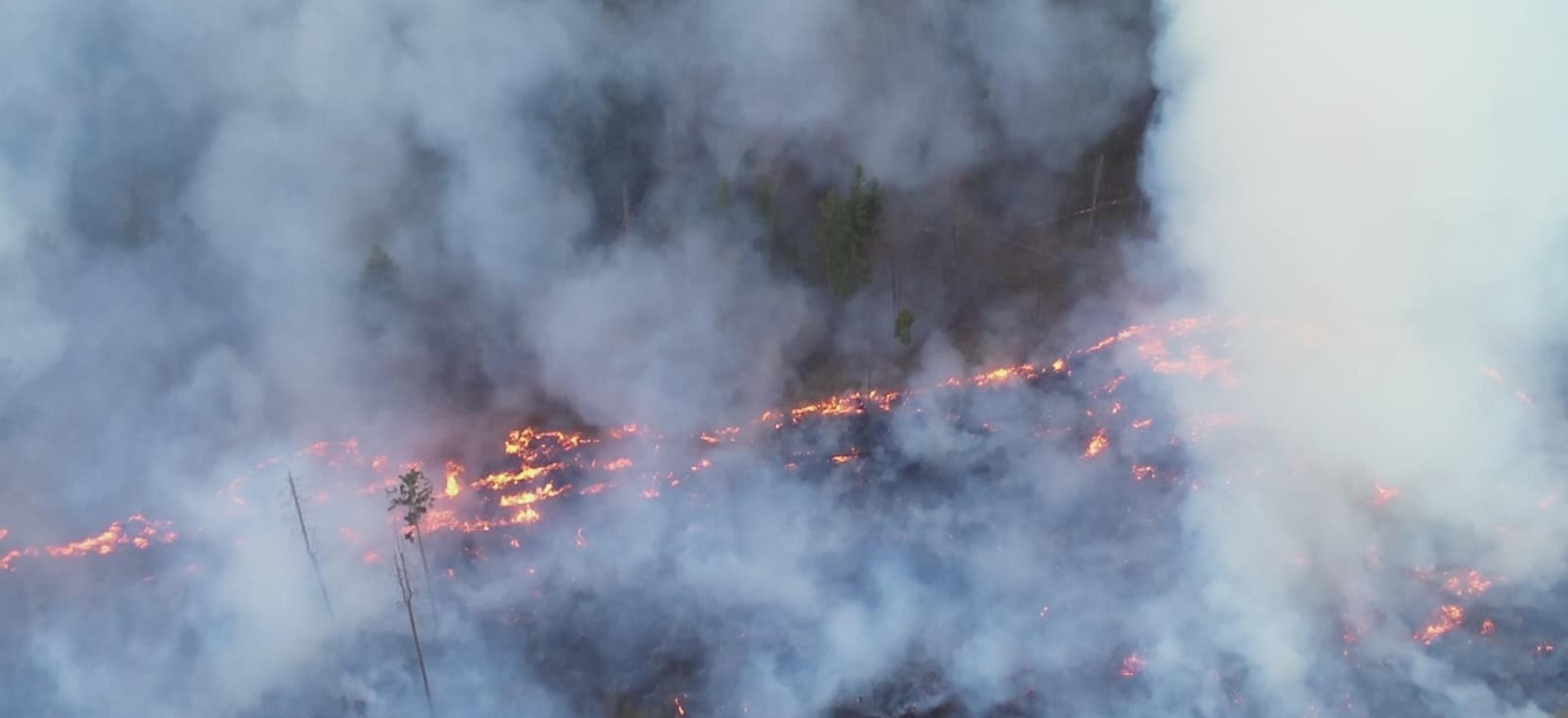 Rozsiahly požiar na Kysuciach.