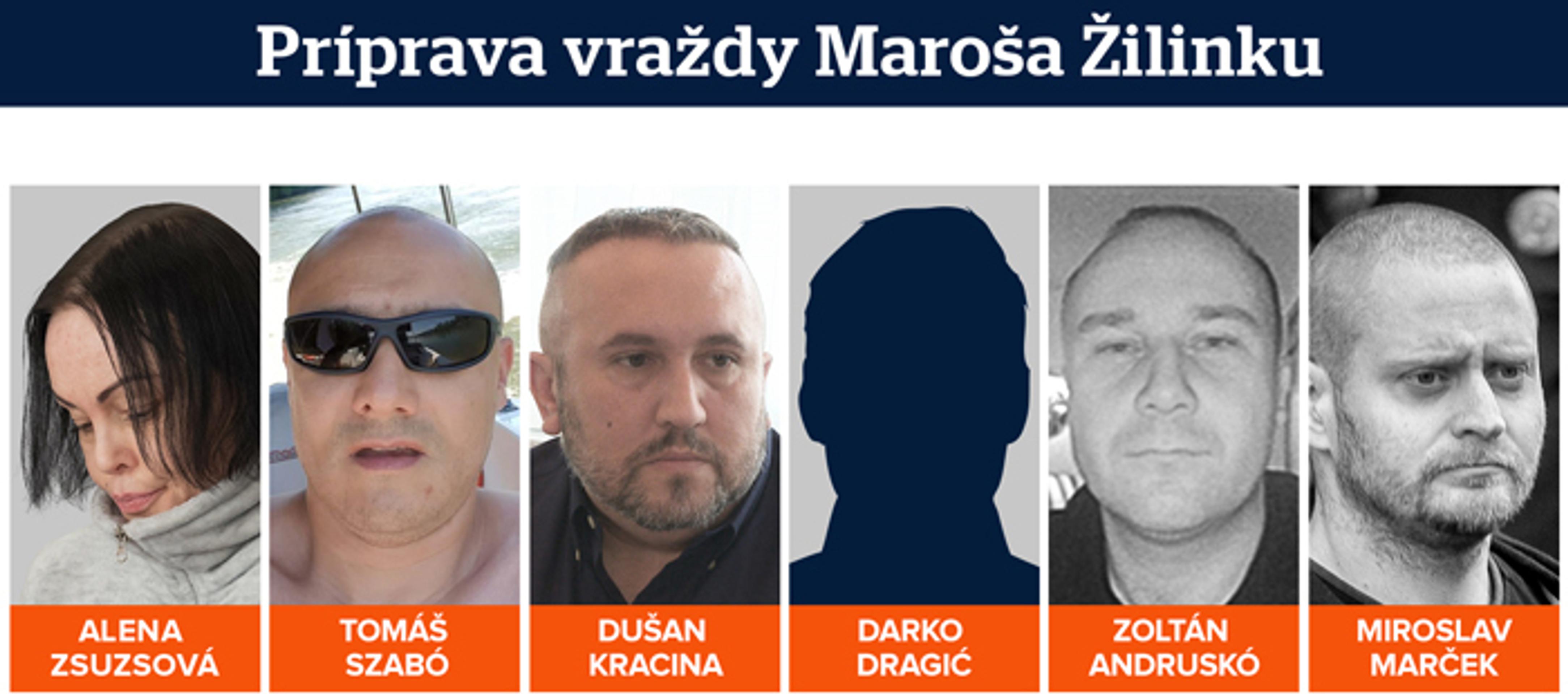 Príprava vraždy Maroša Žilinku.