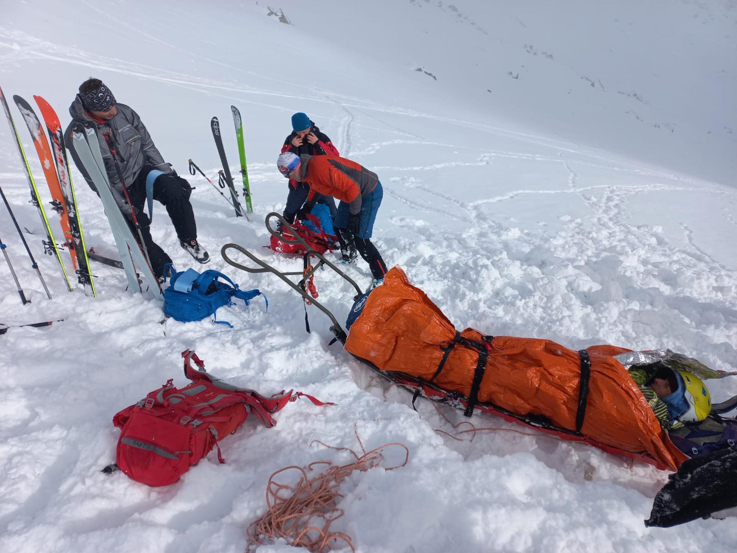 Zásah horských záchranárov