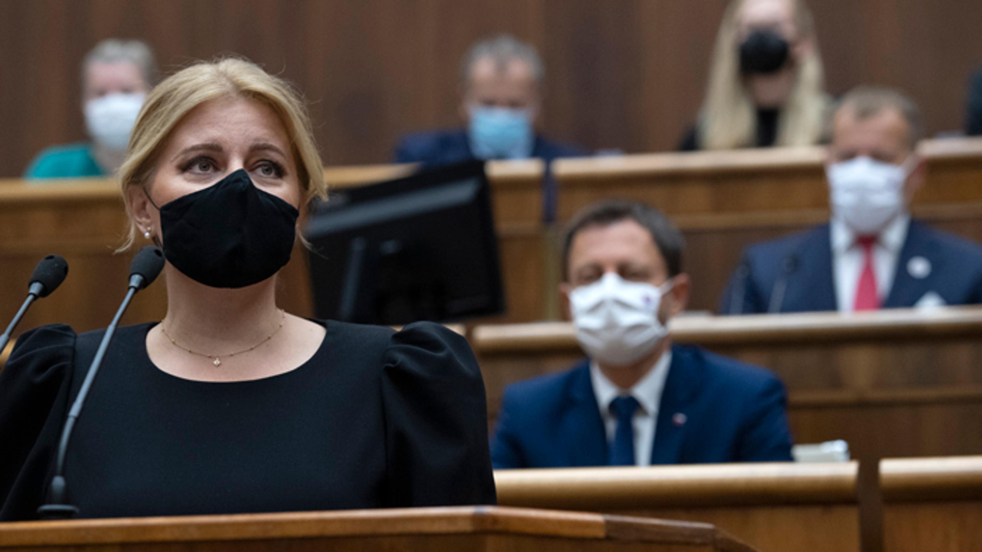 Prezidentka Zuzana Čaputová.