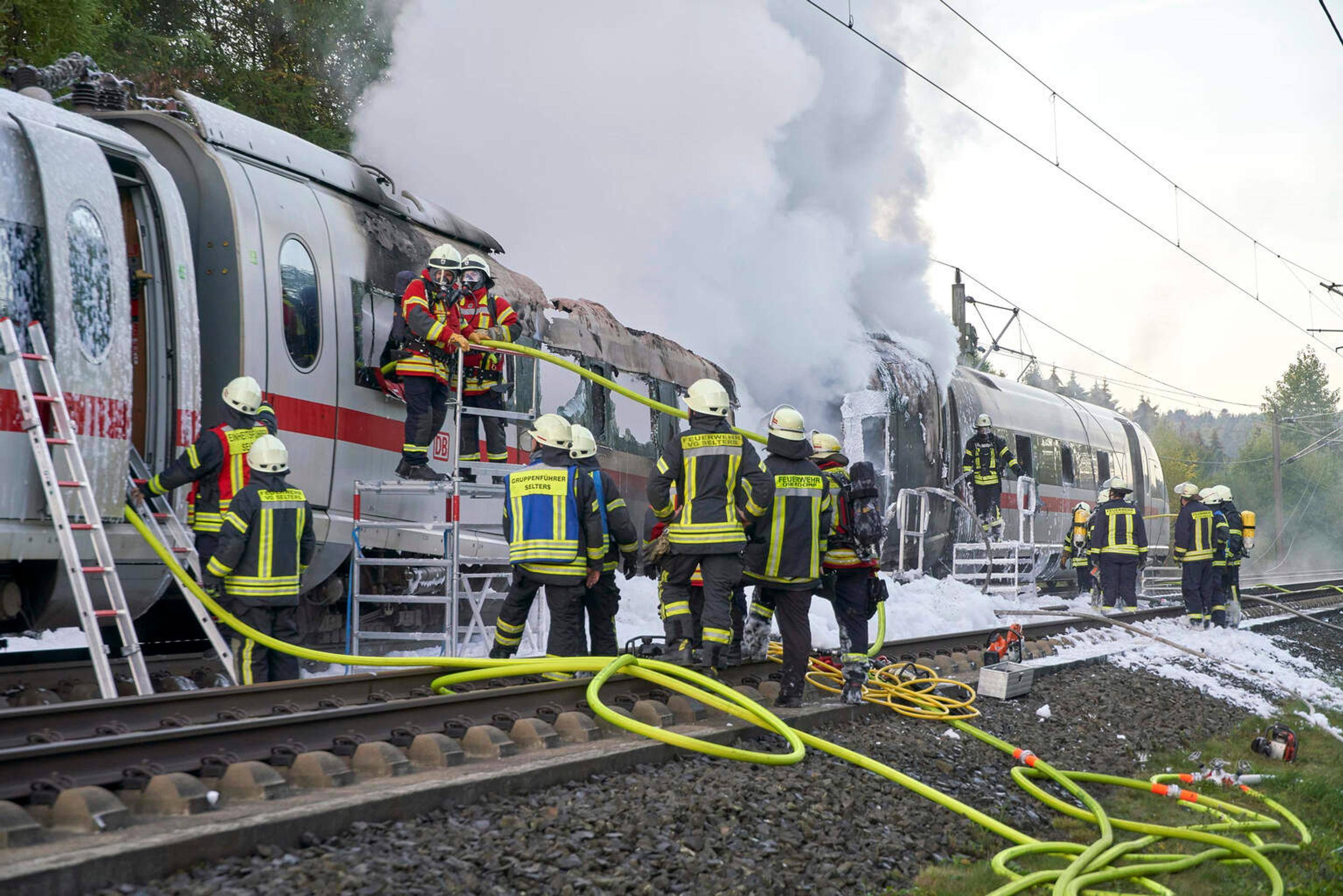 Horiaci vlak v Nemecku