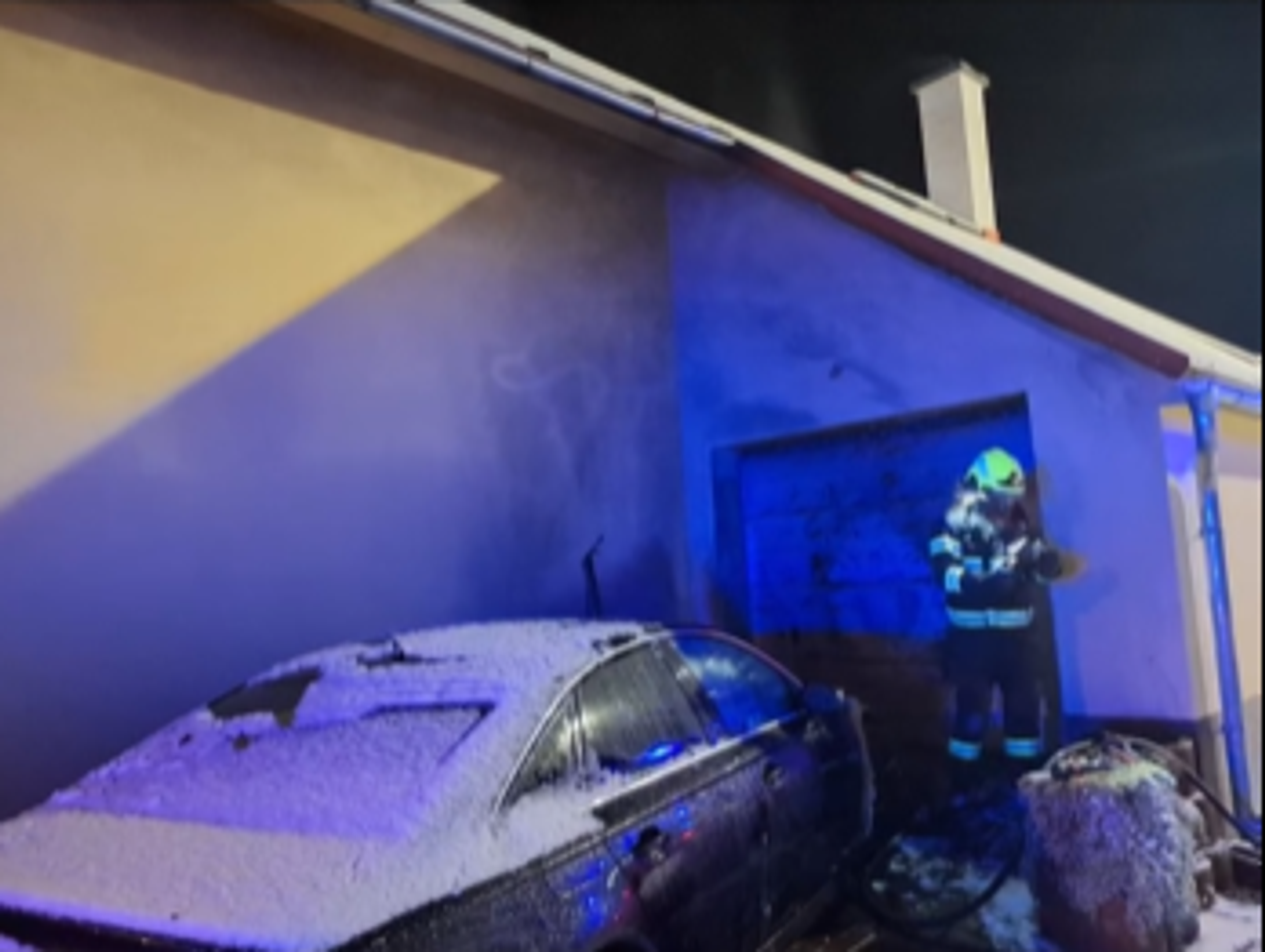 Požiar v Dolnom Kubíne.