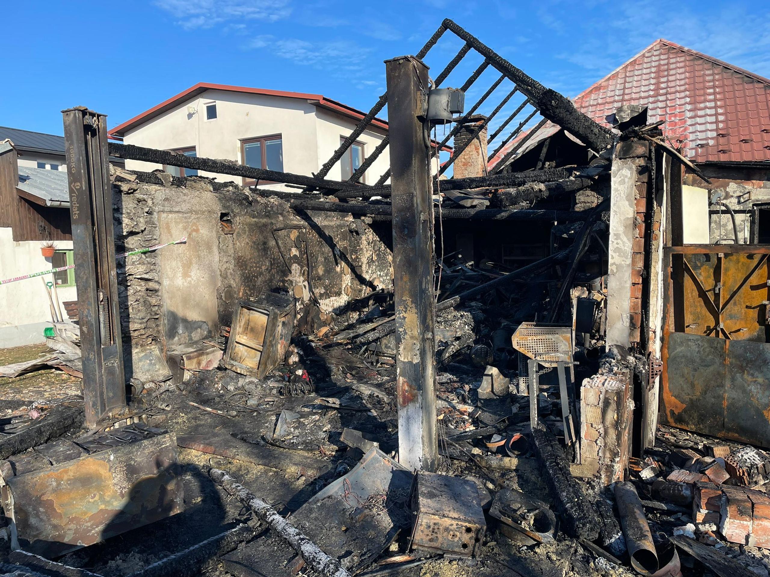 Požiar v Spišskom Štiavniku