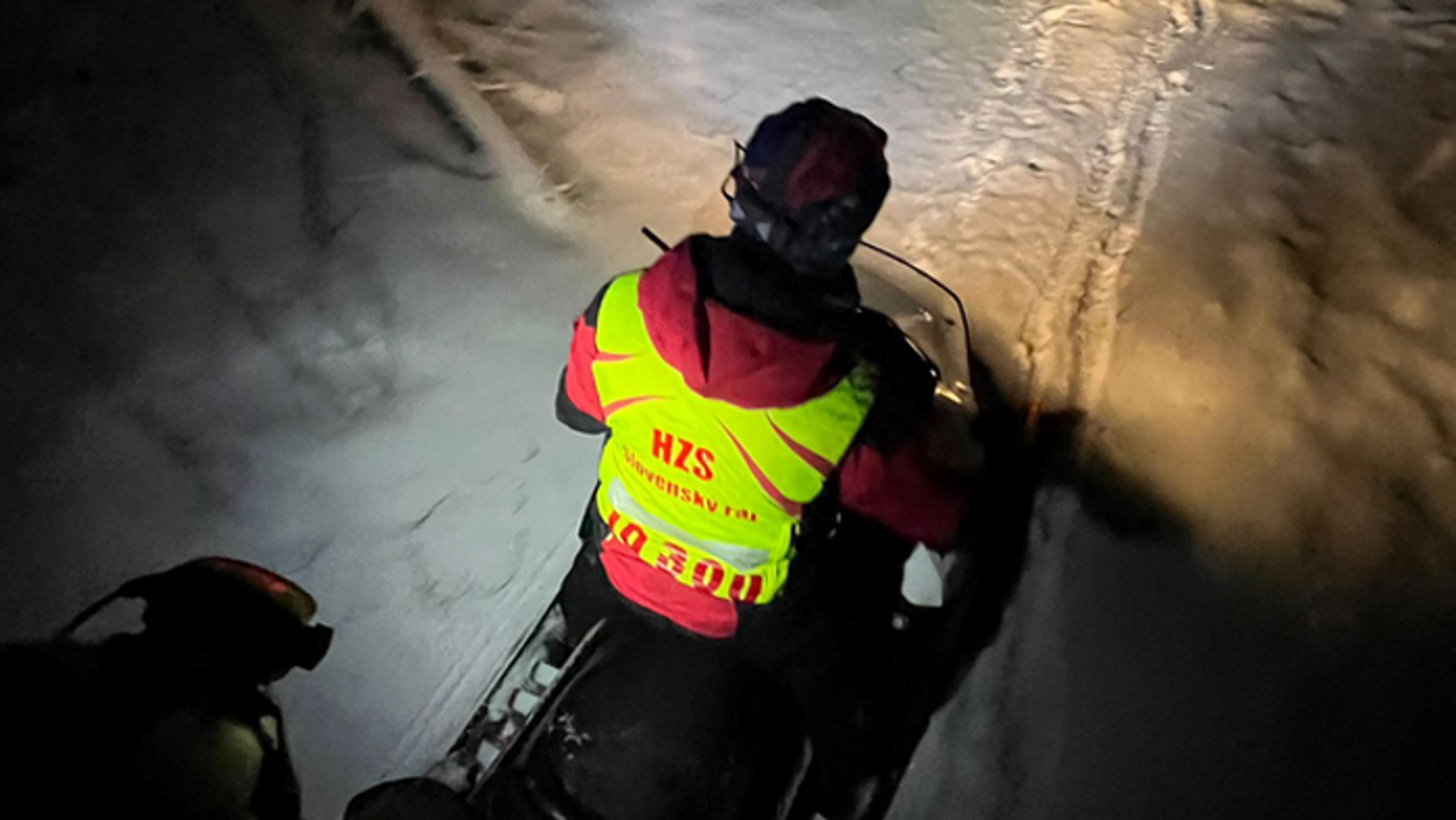 Záchrana lotyšskej rodiny v Slovenskom raji.