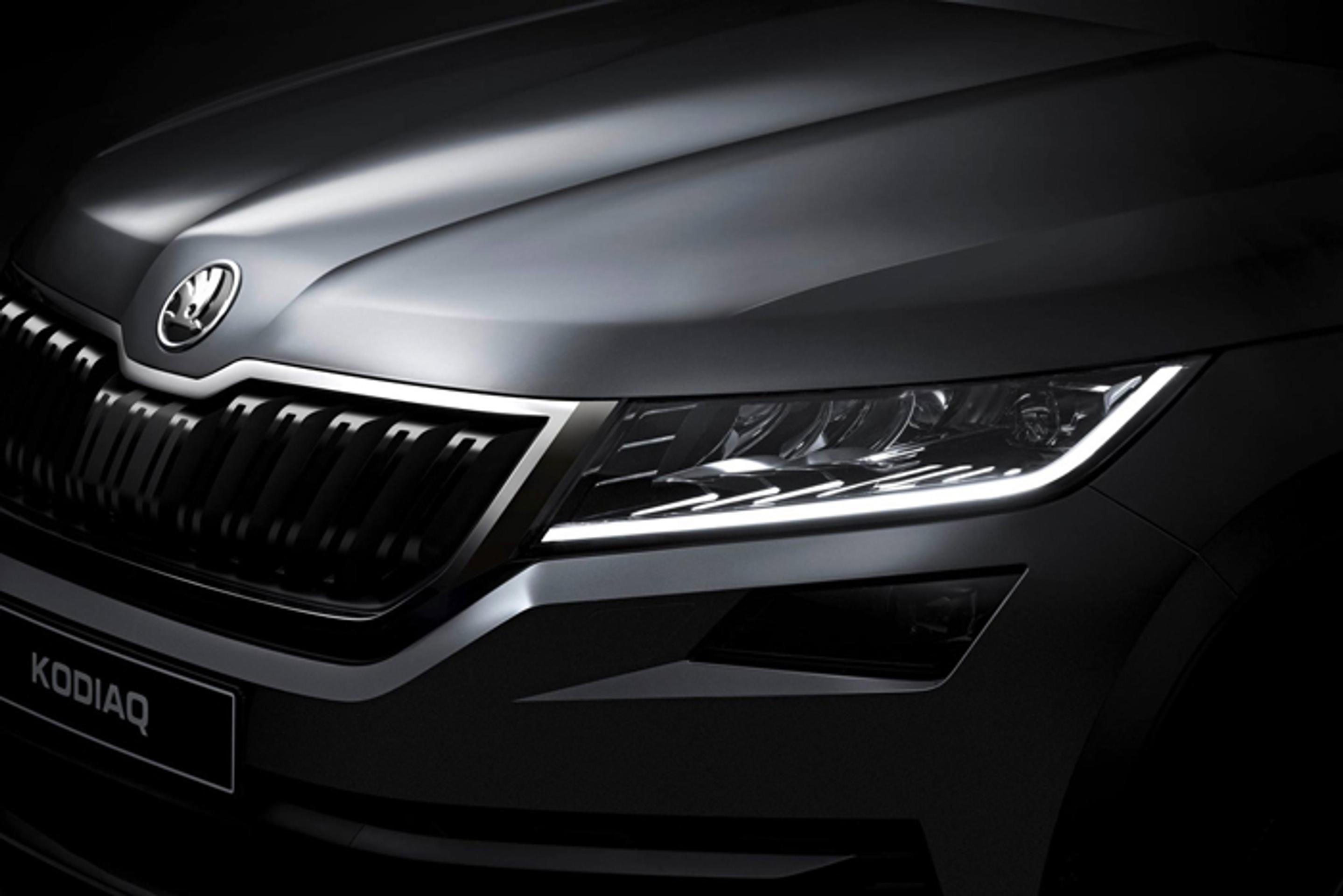 Škoda Kodiaq - pohľad spredu.